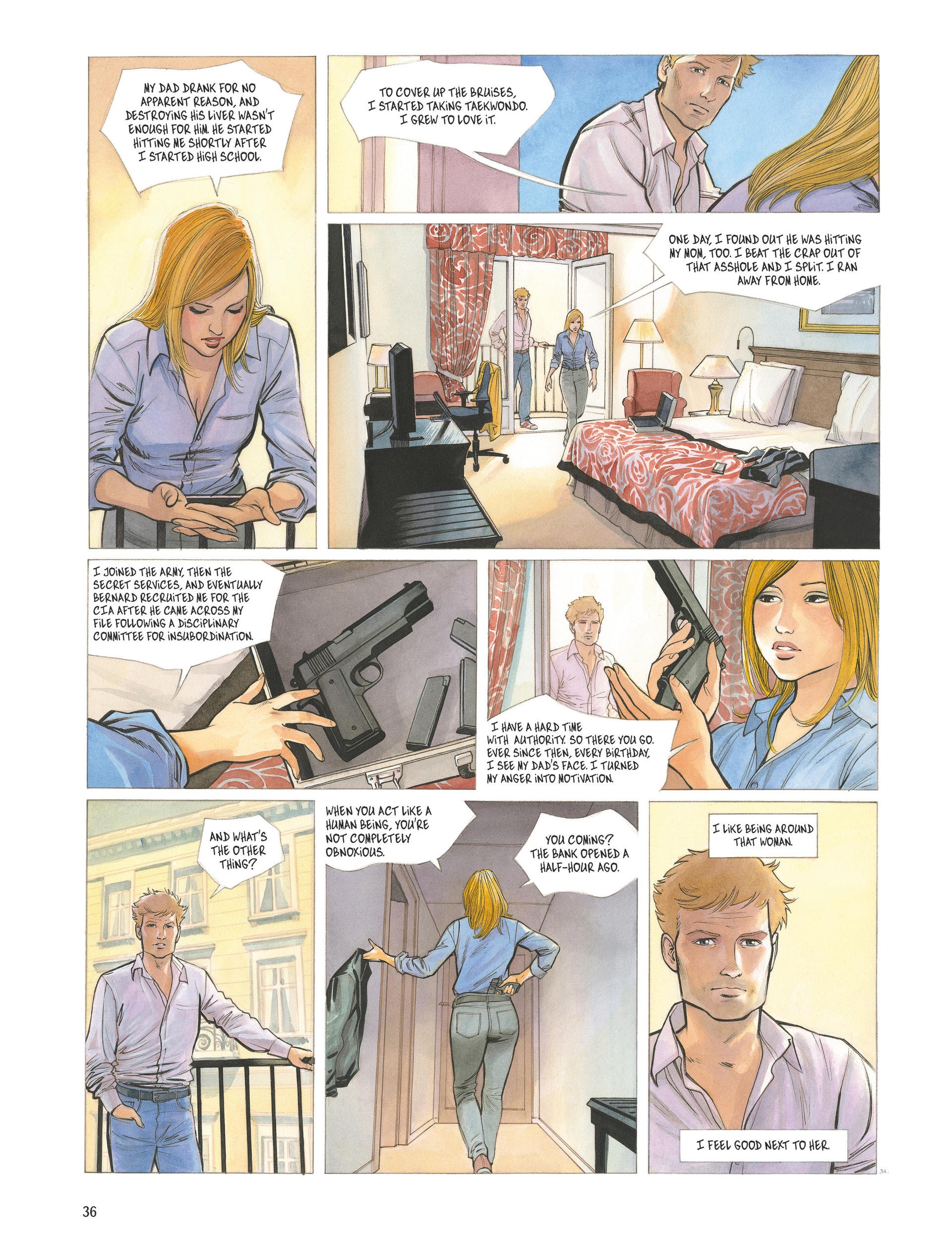 Read online The Bleiberg Project comic -  Issue #1 - 36