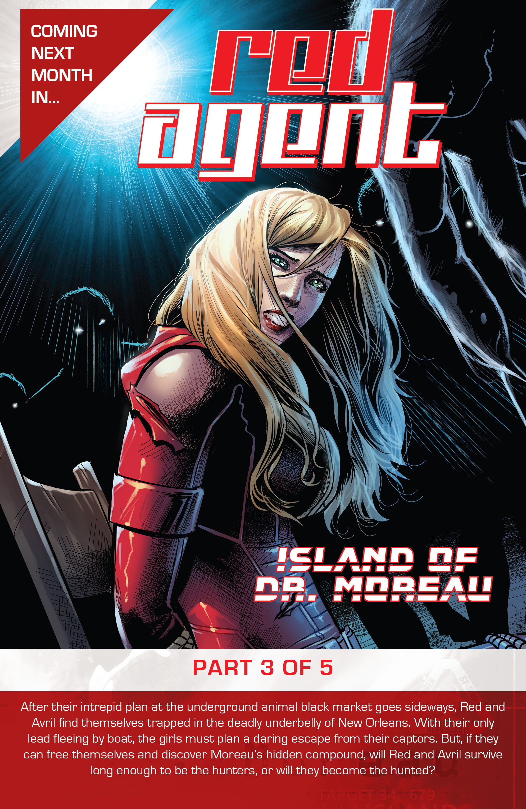 Read online Red Agent: Island of Dr Moreau comic -  Issue #2 - 24