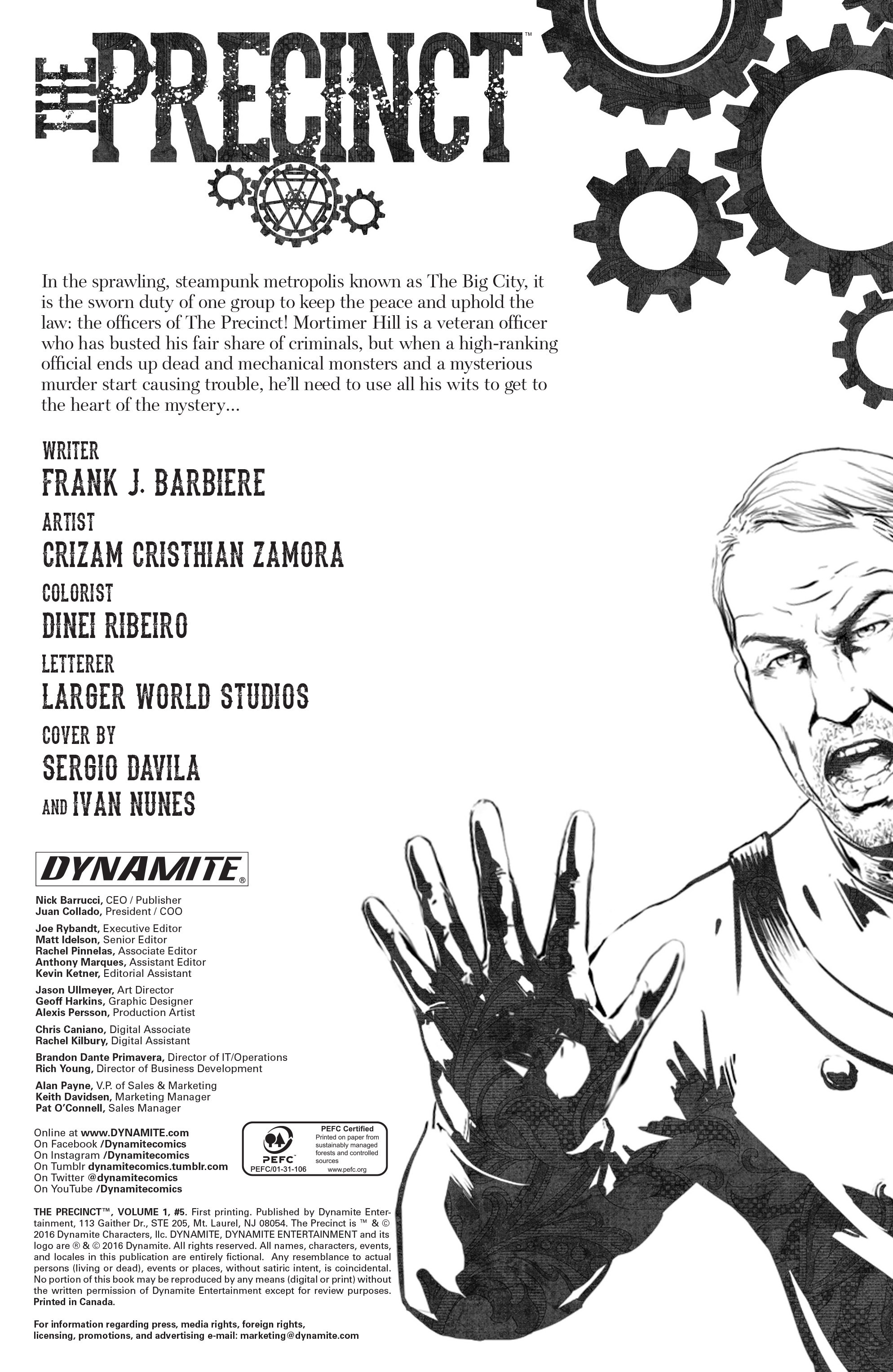 Read online The Precinct comic -  Issue #5 - 2