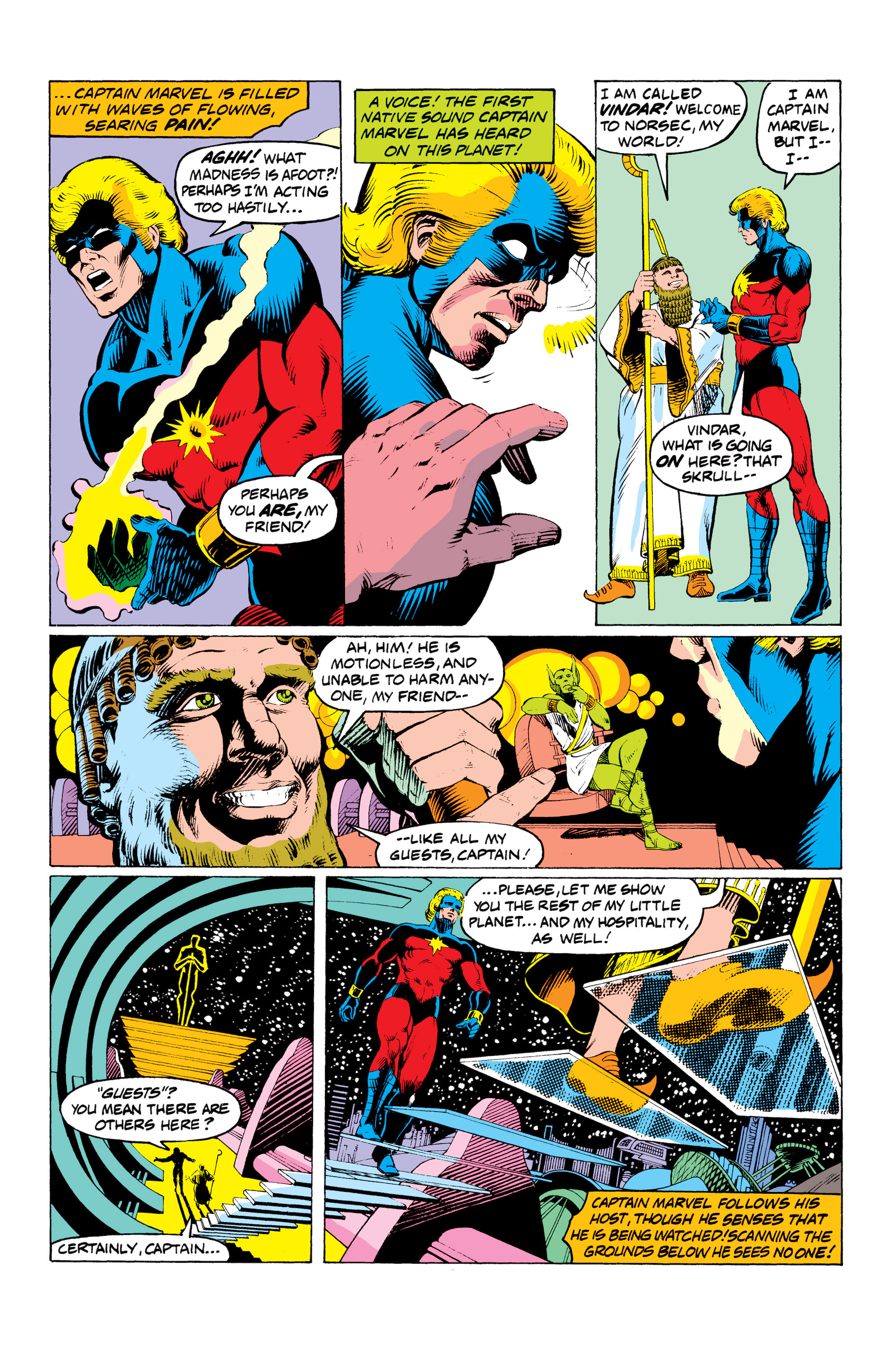 Read online Marvel Masterworks: Captain Marvel comic -  Issue # TPB 6 (Part 2) - 73