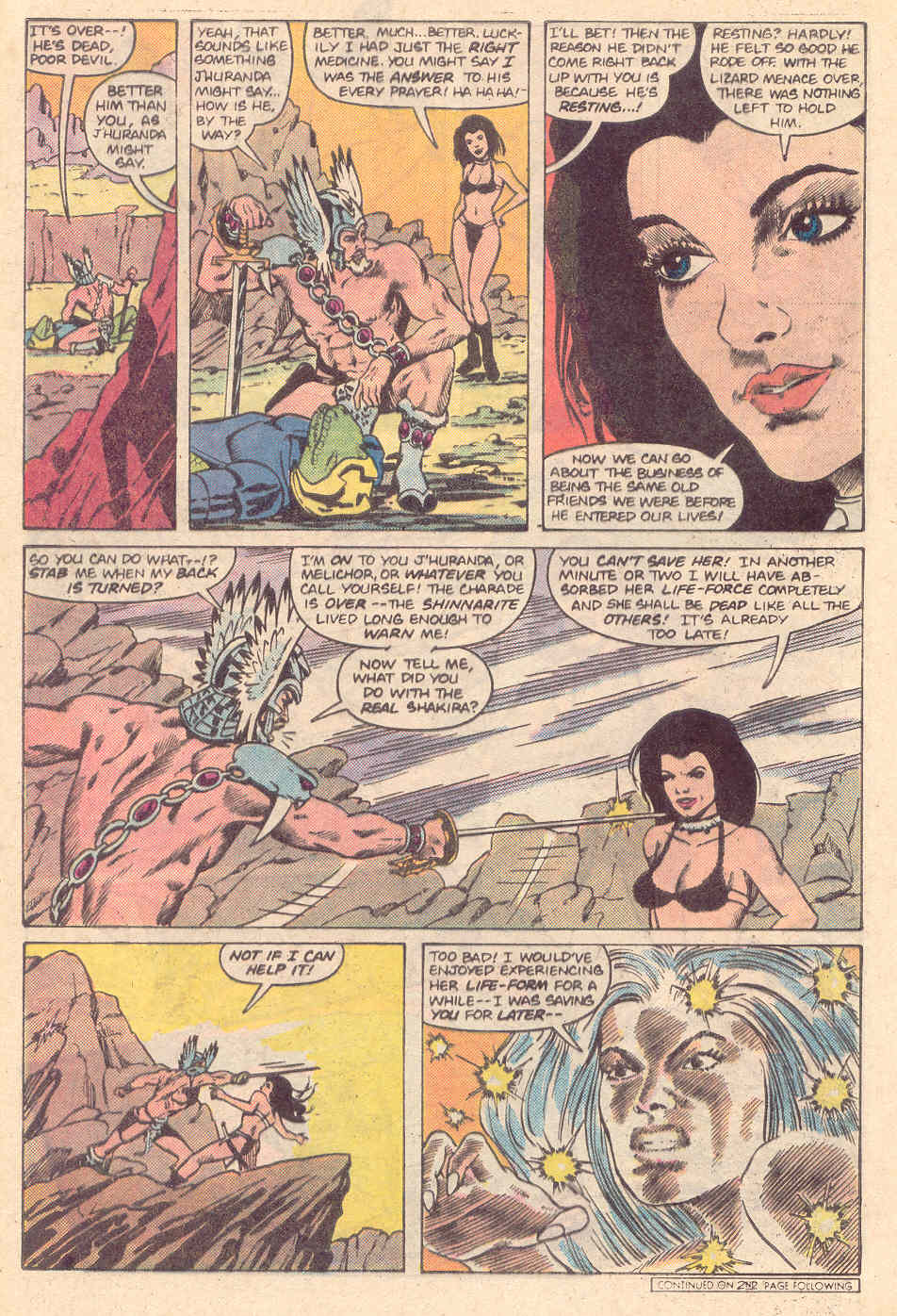 Read online Warlord (1976) comic -  Issue #105 - 20