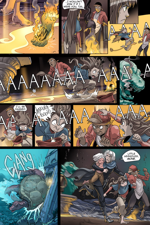 Read online Unsounded comic -  Issue #12 - 100