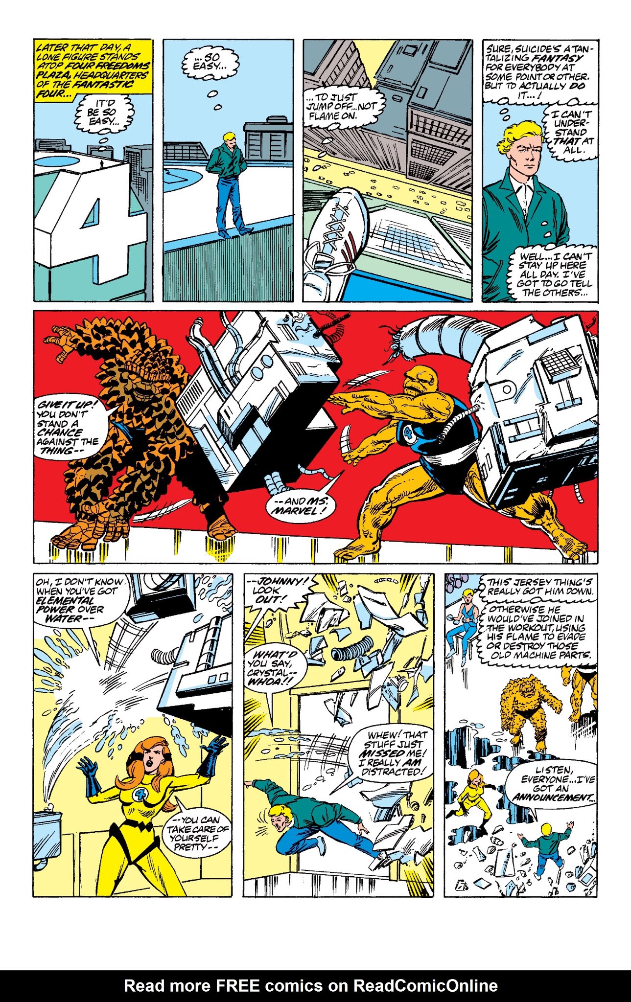 Read online Fantastic Four Visionaries: Walter Simonson comic -  Issue # TPB 2 (Part 1) - 14