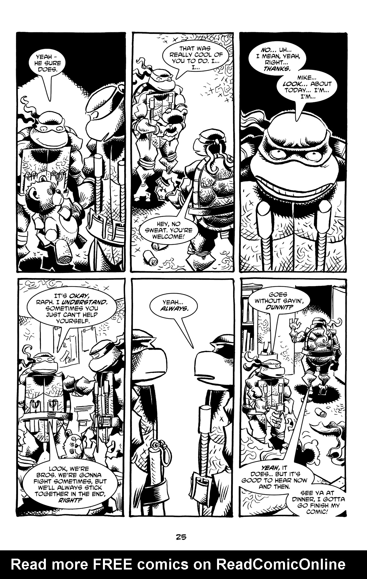 Read online Tales of the TMNT comic -  Issue #55 - 29