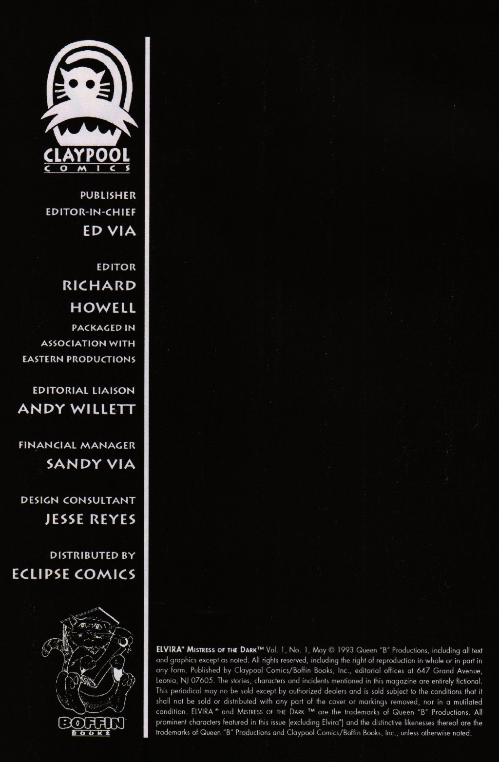 Read online Elvira, Mistress of the Dark comic -  Issue #1 - 2