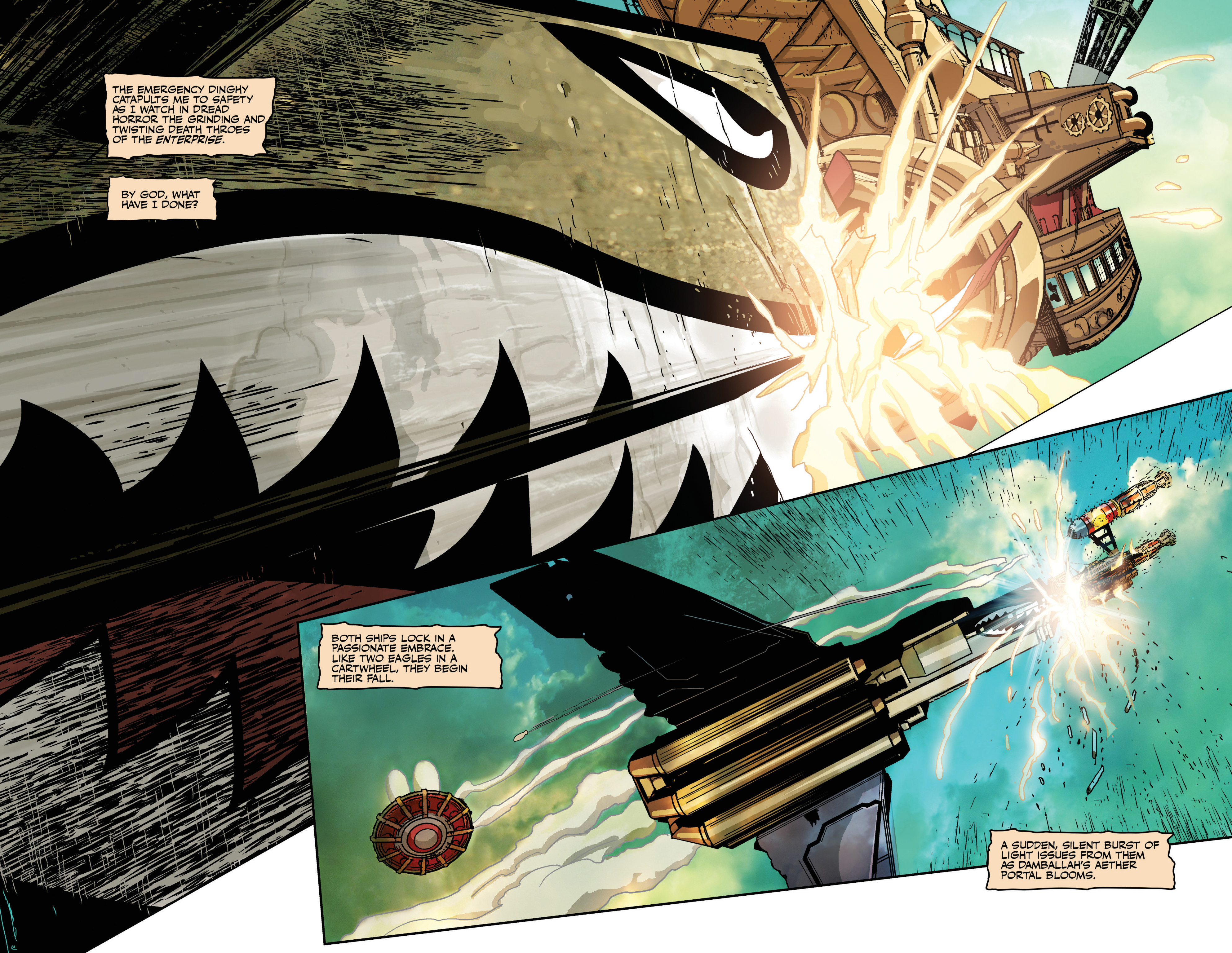 Read online Airship Enterprise: The Infernal Machine comic -  Issue #4 - 12