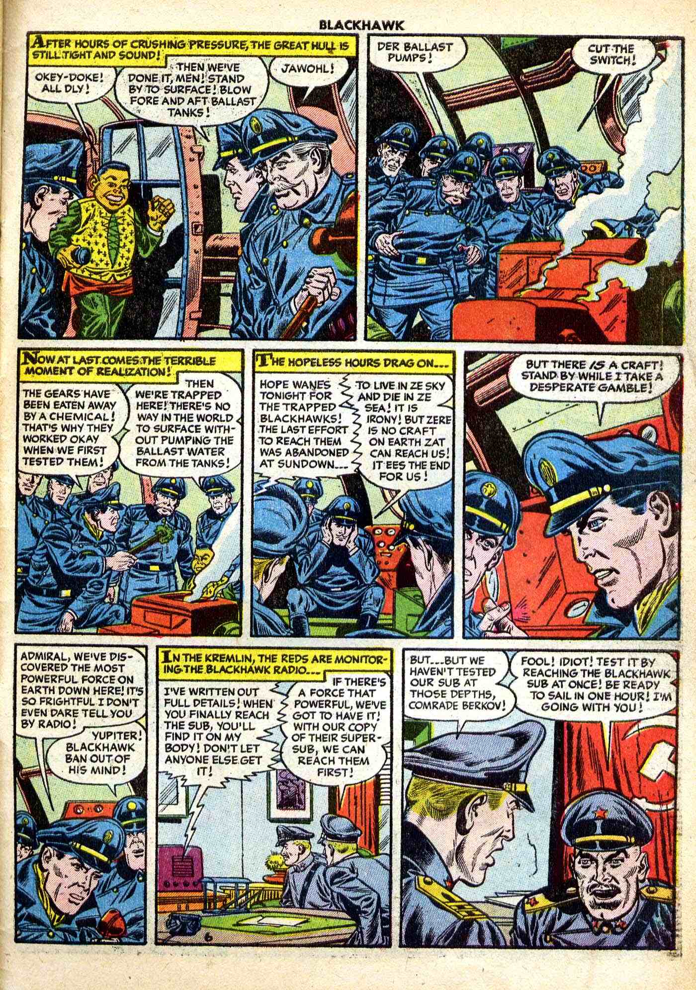 Read online Blackhawk (1957) comic -  Issue #96 - 28