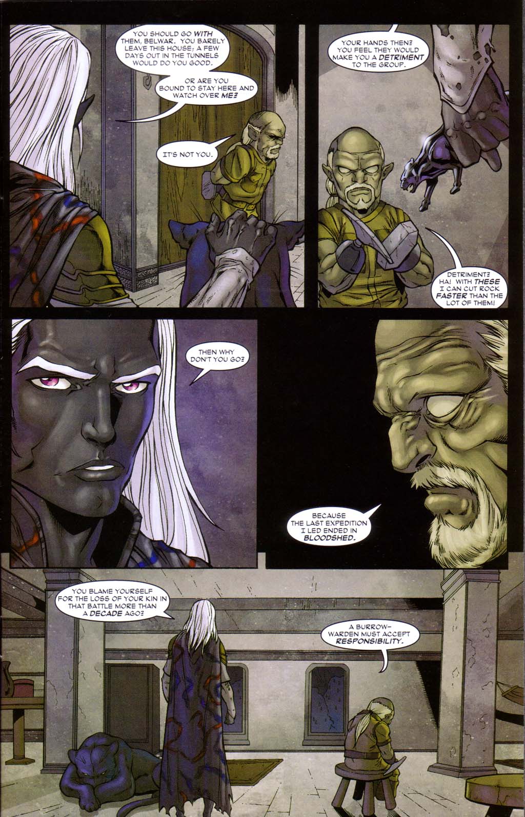 Read online Forgotten Realms: Exile comic -  Issue #2 - 10