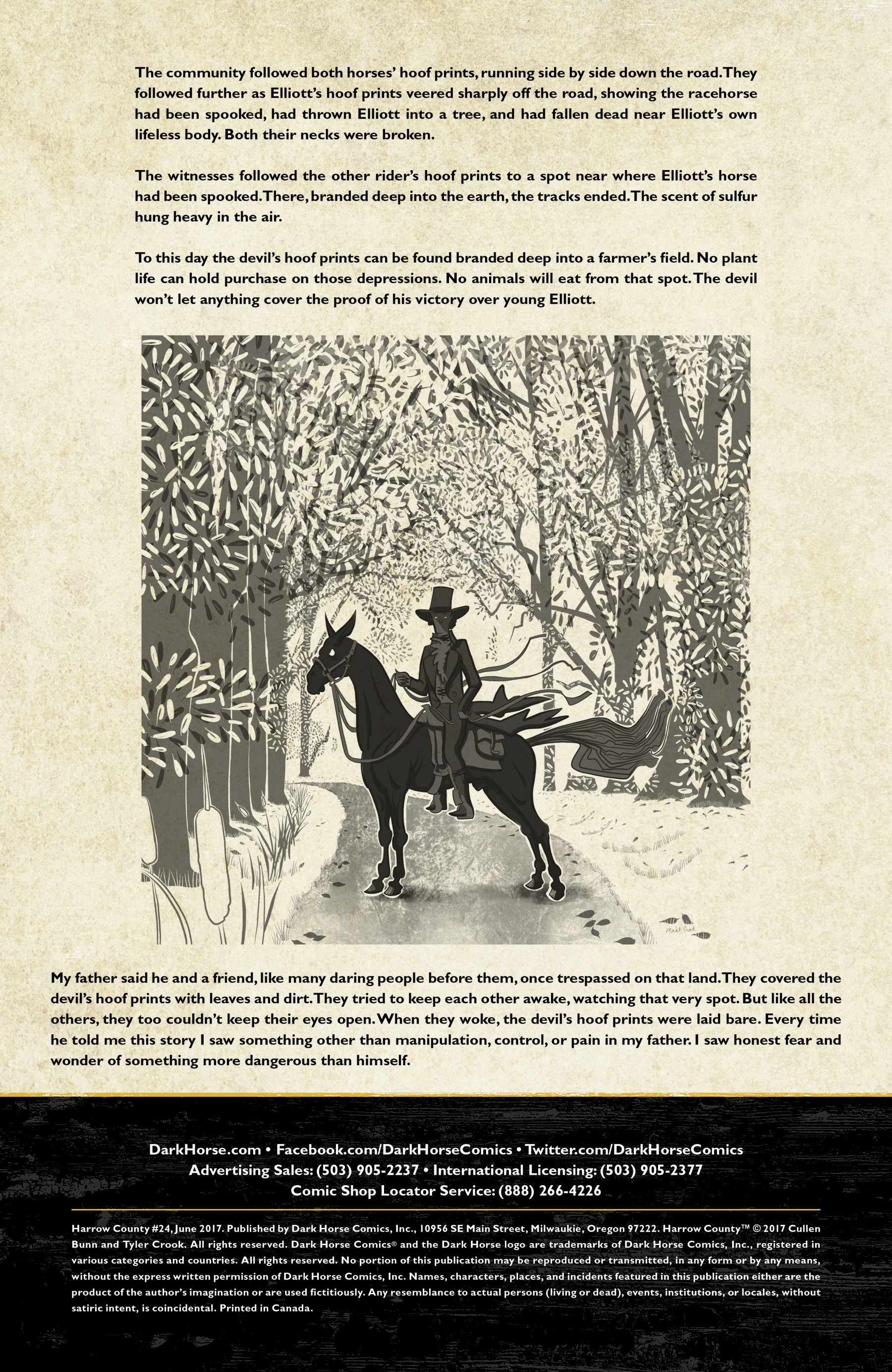 Read online Harrow County comic -  Issue #24 - 26