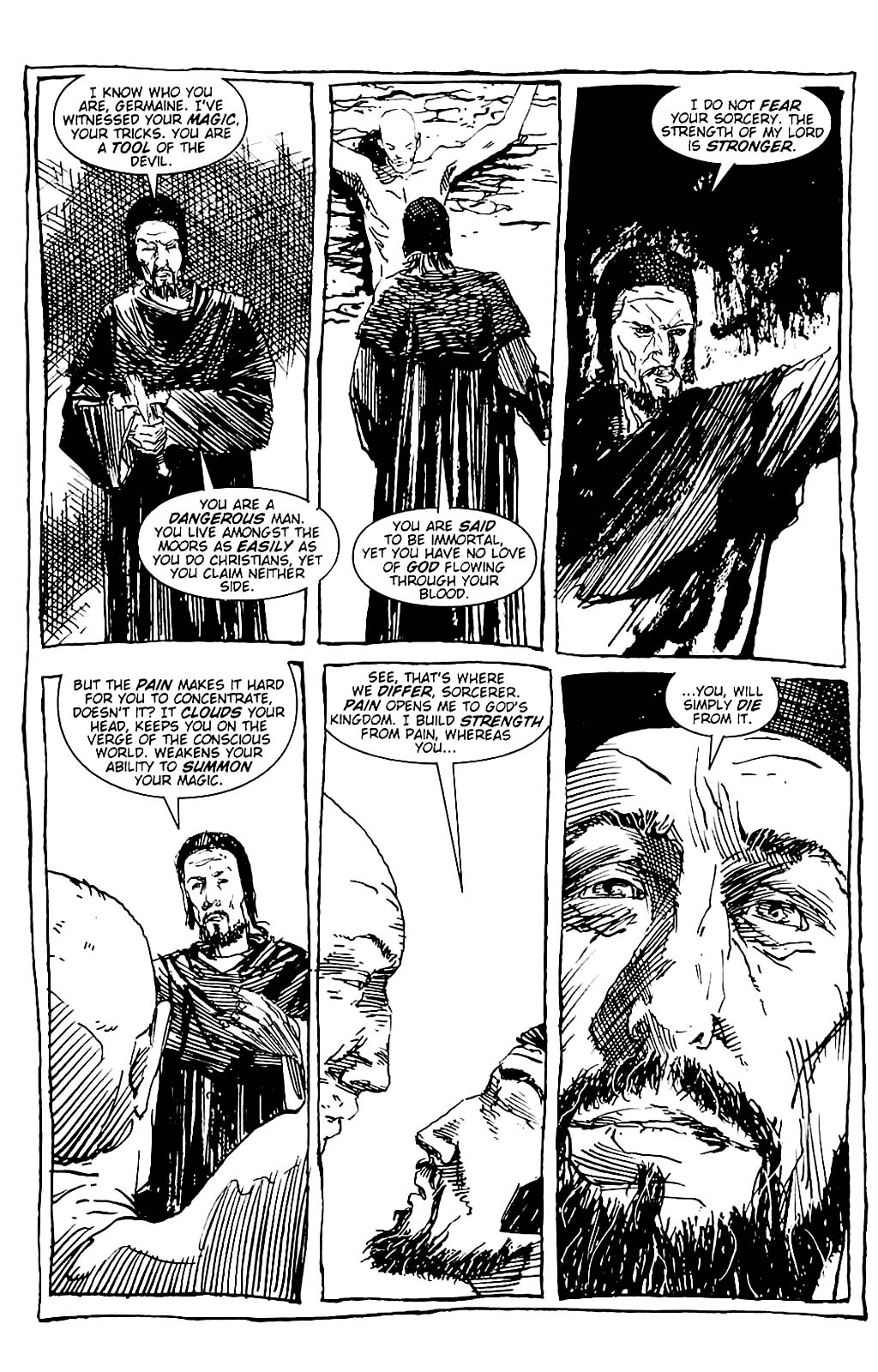 Read online Saint Germaine comic -  Issue #4 - 7