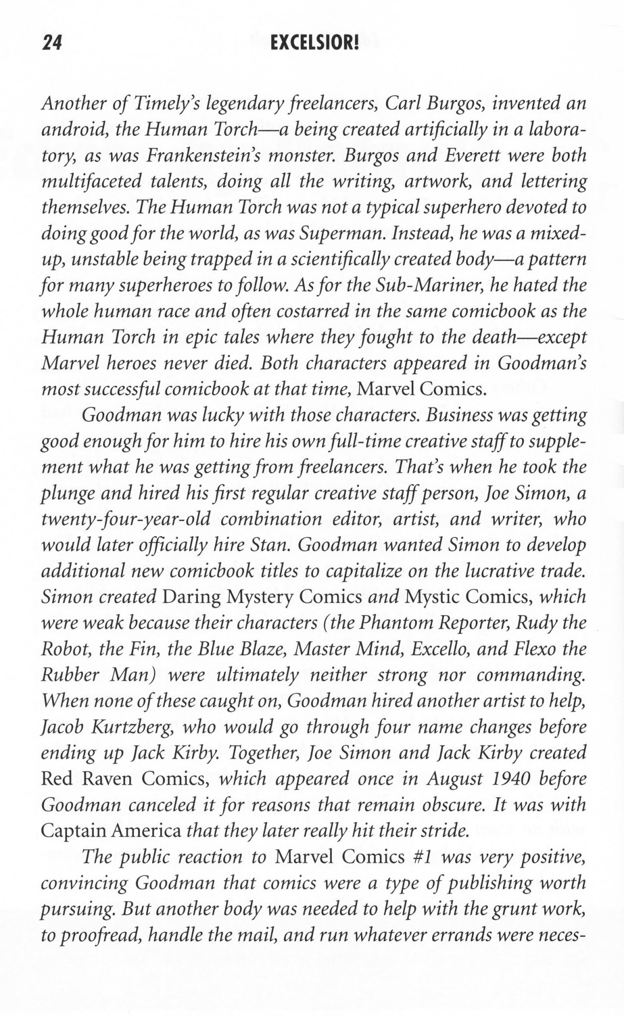 Read online Excelsior! The Amazing Life of Stan Lee comic -  Issue # TPB (Part 1) - 31