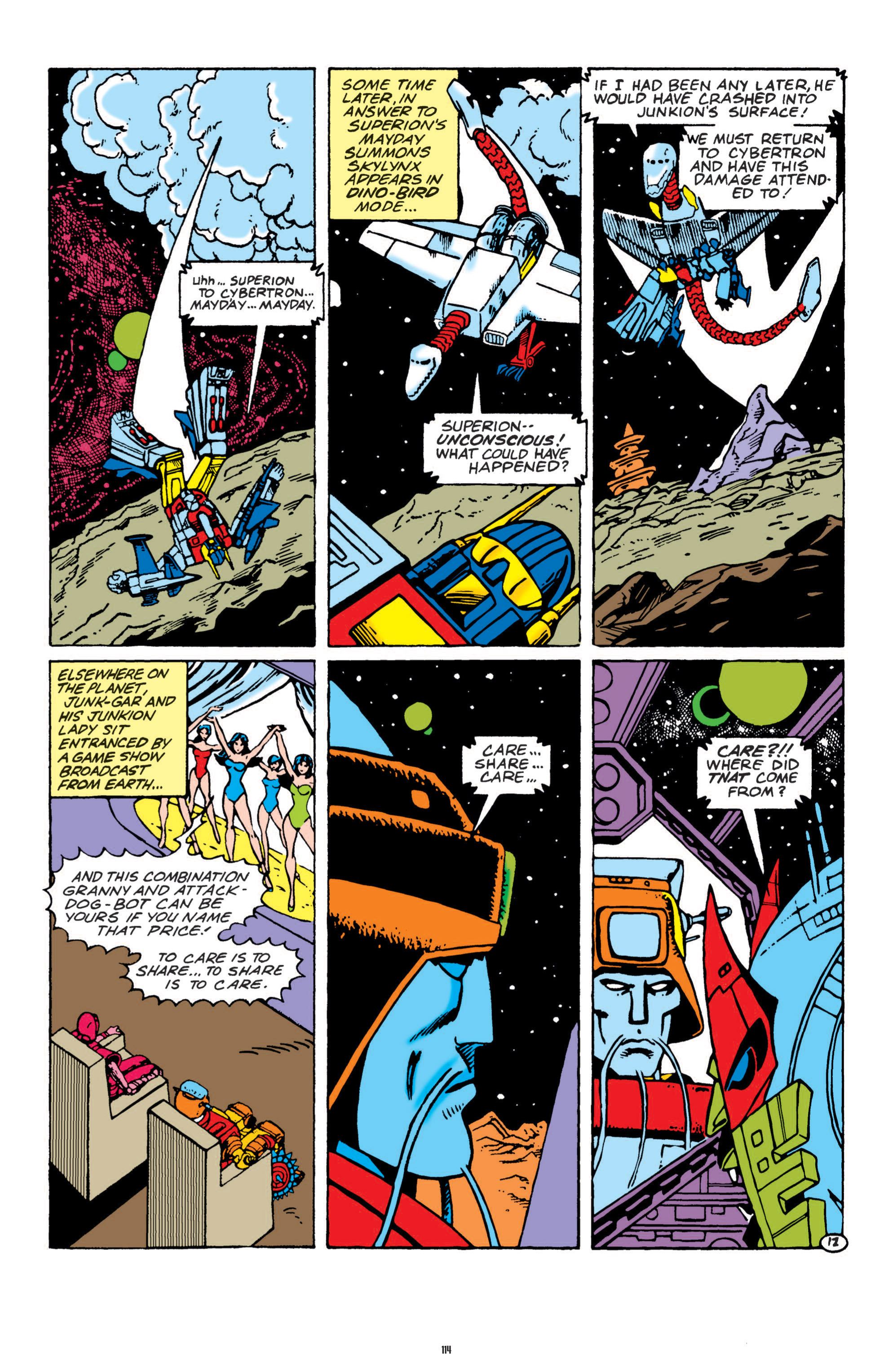 Read online The Transformers Classics comic -  Issue # TPB 4 - 115