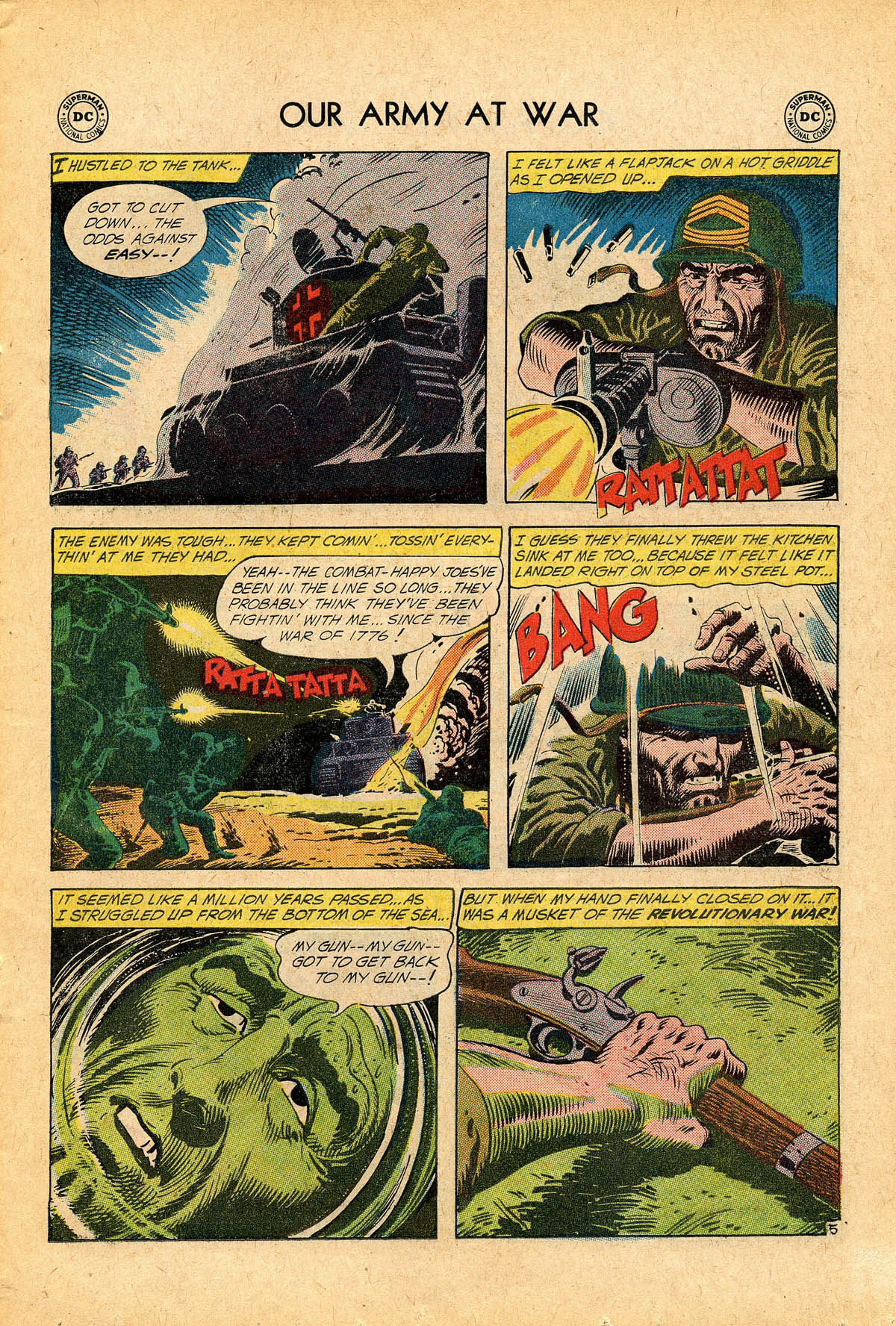 Read online Our Army at War (1952) comic -  Issue #108 - 7