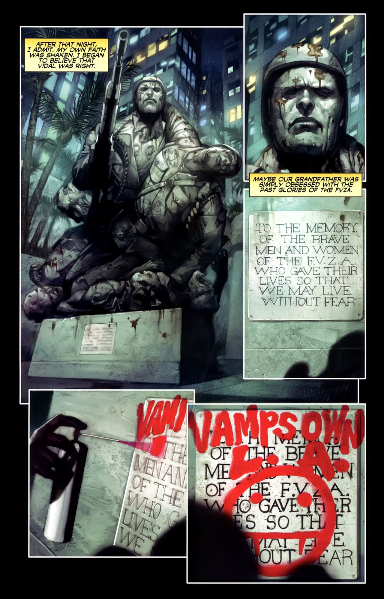 Read online FVZA: Federal Vampire and Zombie Agency comic -  Issue #1 - 21