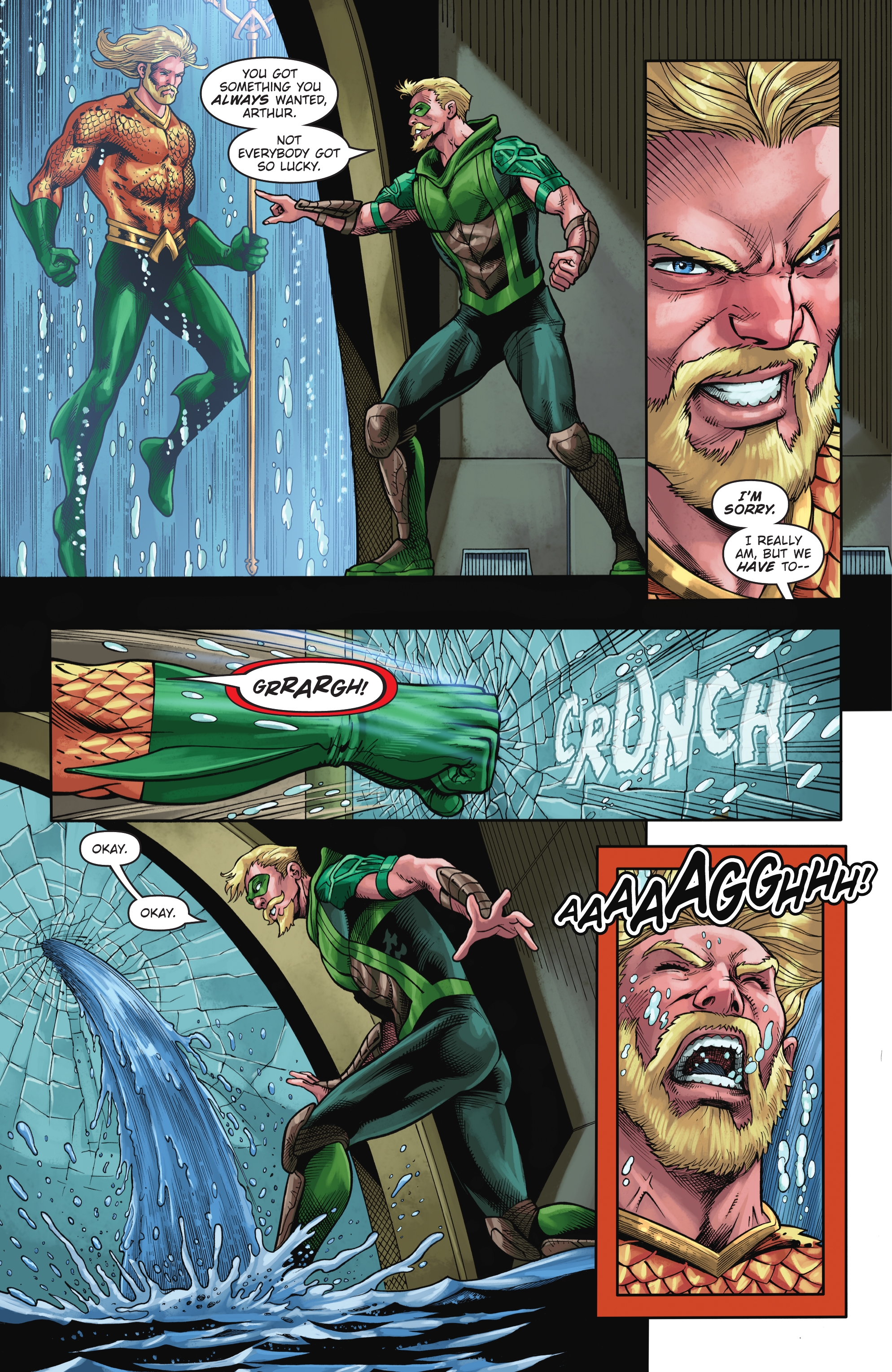 Read online Aquaman/Green Arrow - Deep Target comic -  Issue #7 - 11
