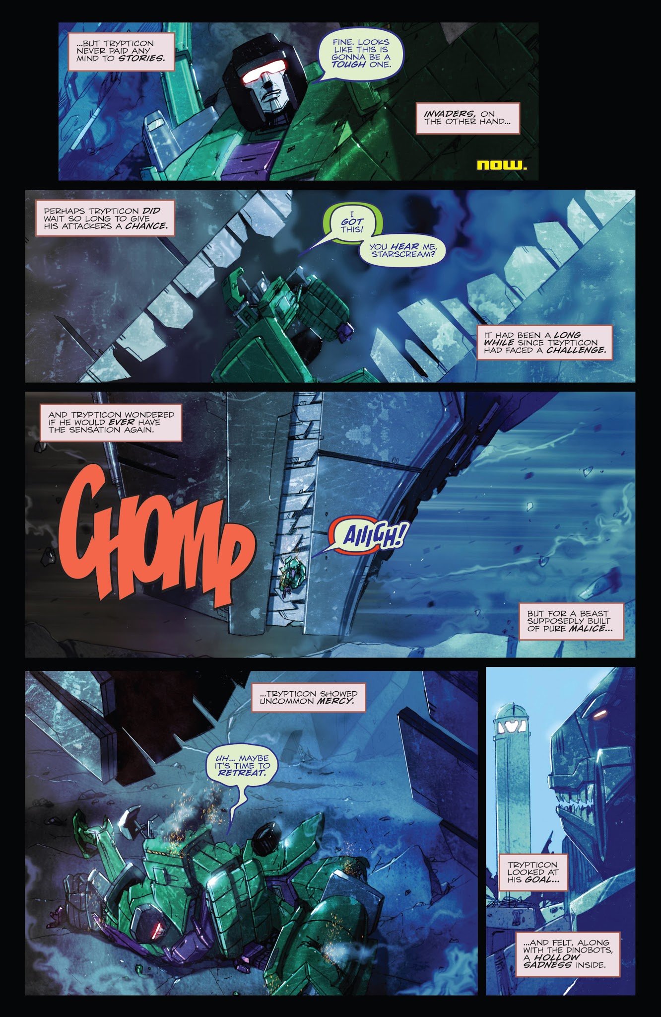 Read online The Transformers: Redemption of the Dinobots comic -  Issue # TPB - 122