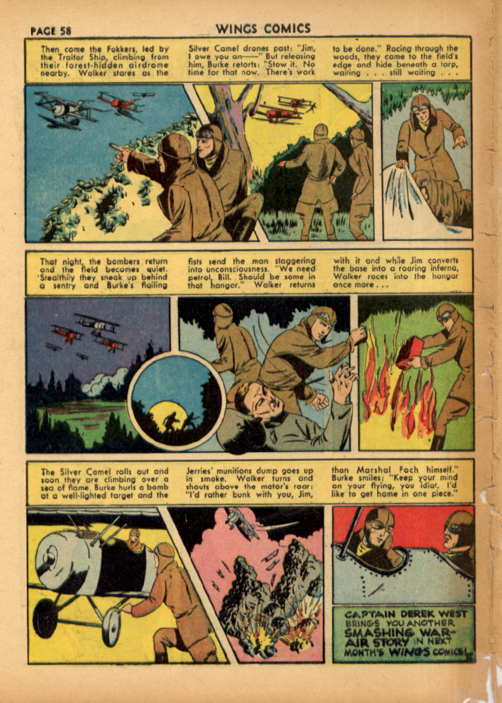 Read online Wings Comics comic -  Issue #16 - 60