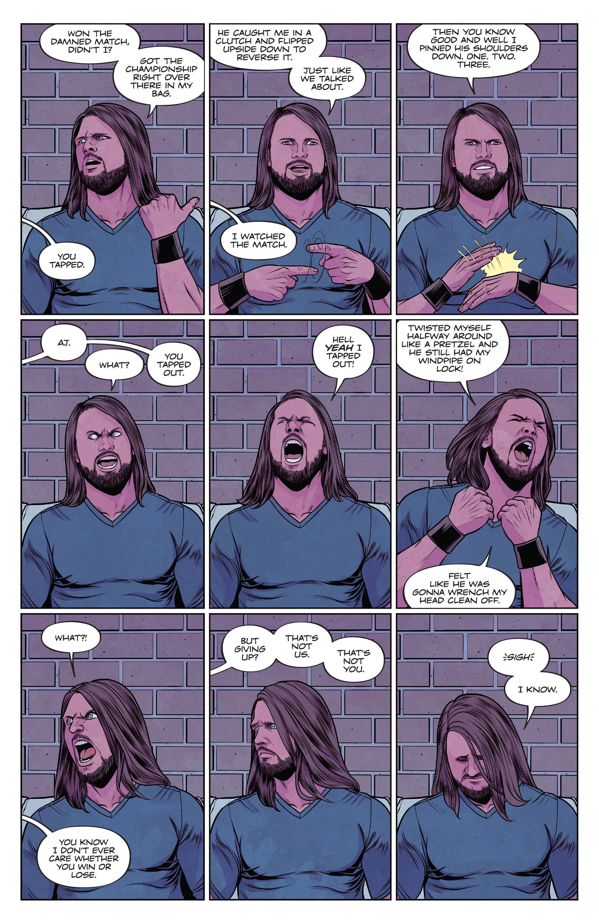 Read online WWE comic -  Issue #25 - 17