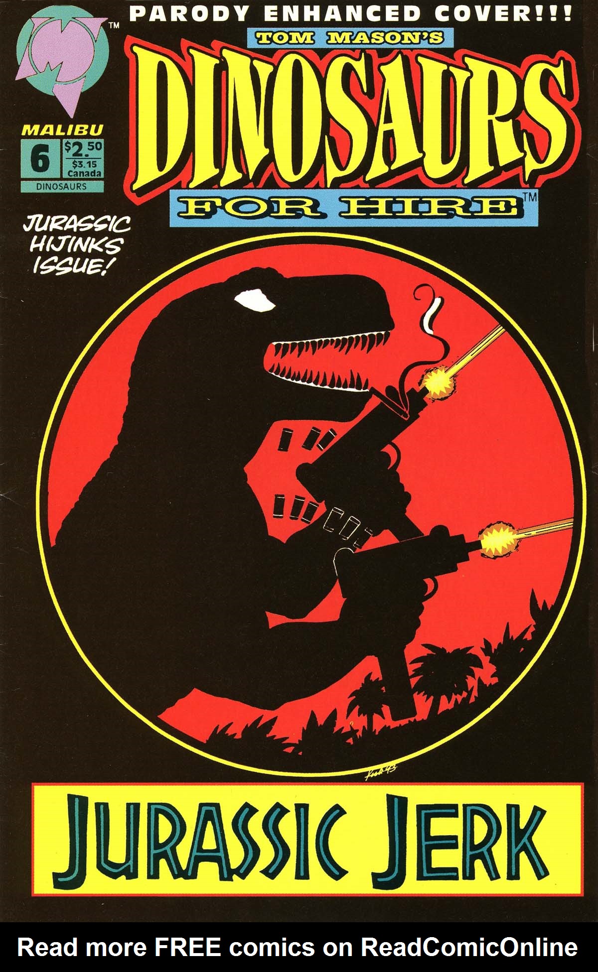 Read online Dinosaurs For Hire comic -  Issue #6 - 1