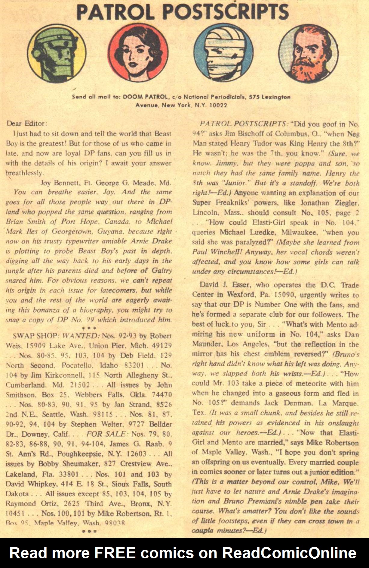 Read online Doom Patrol (1964) comic -  Issue #108 - 11