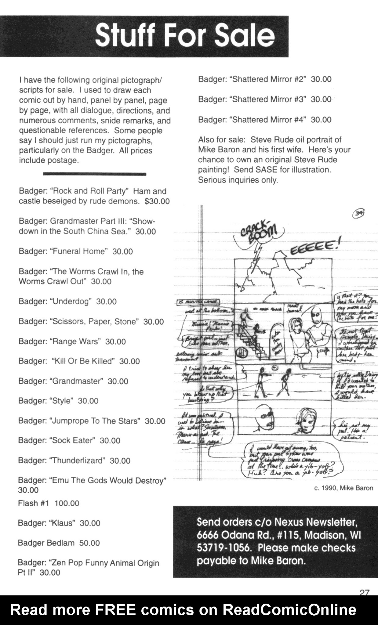 Read online The Badger (1997) comic -  Issue #3 - 29