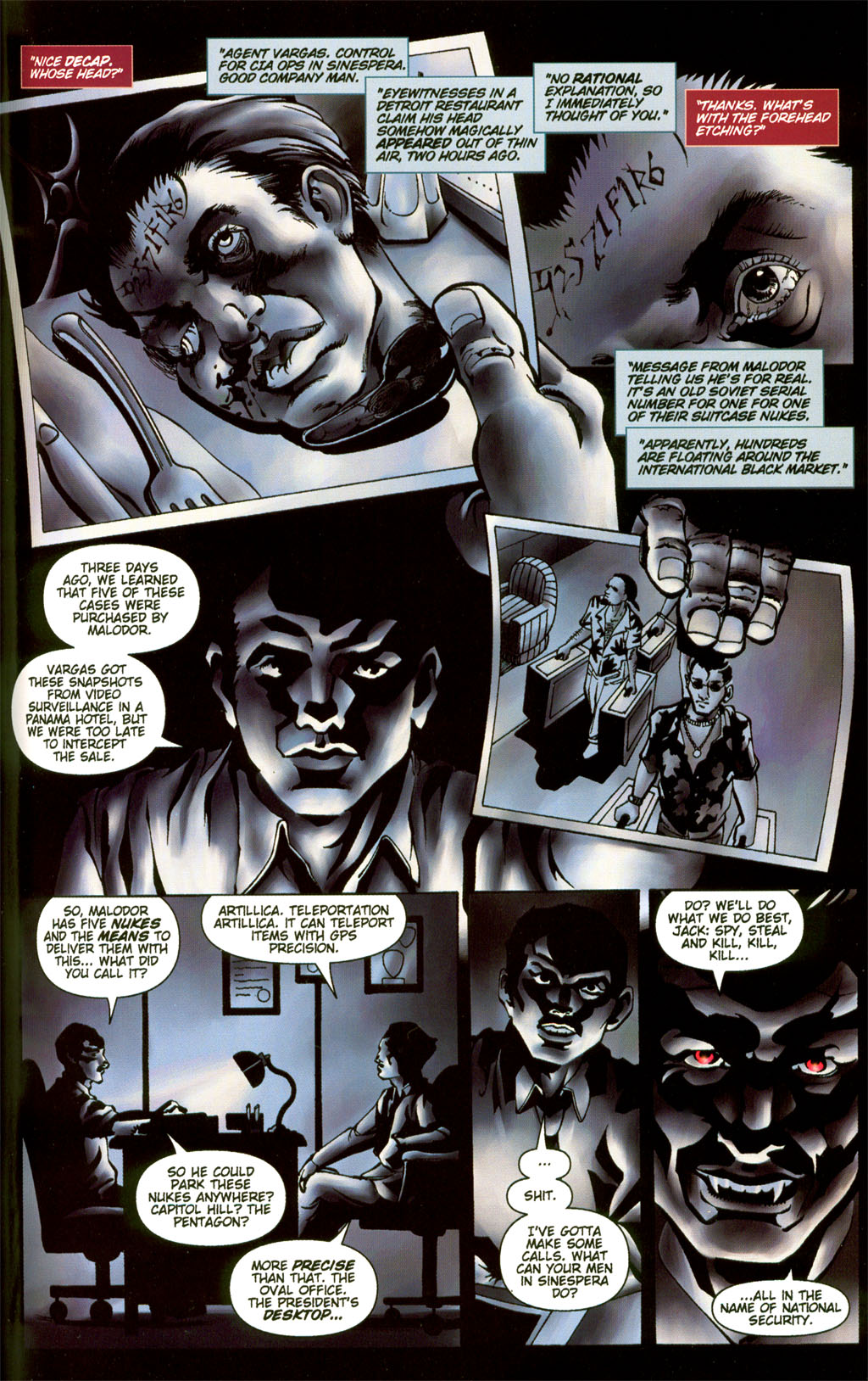 Read online CVO: Covert Vampiric Operations comic -  Issue # Full - 9