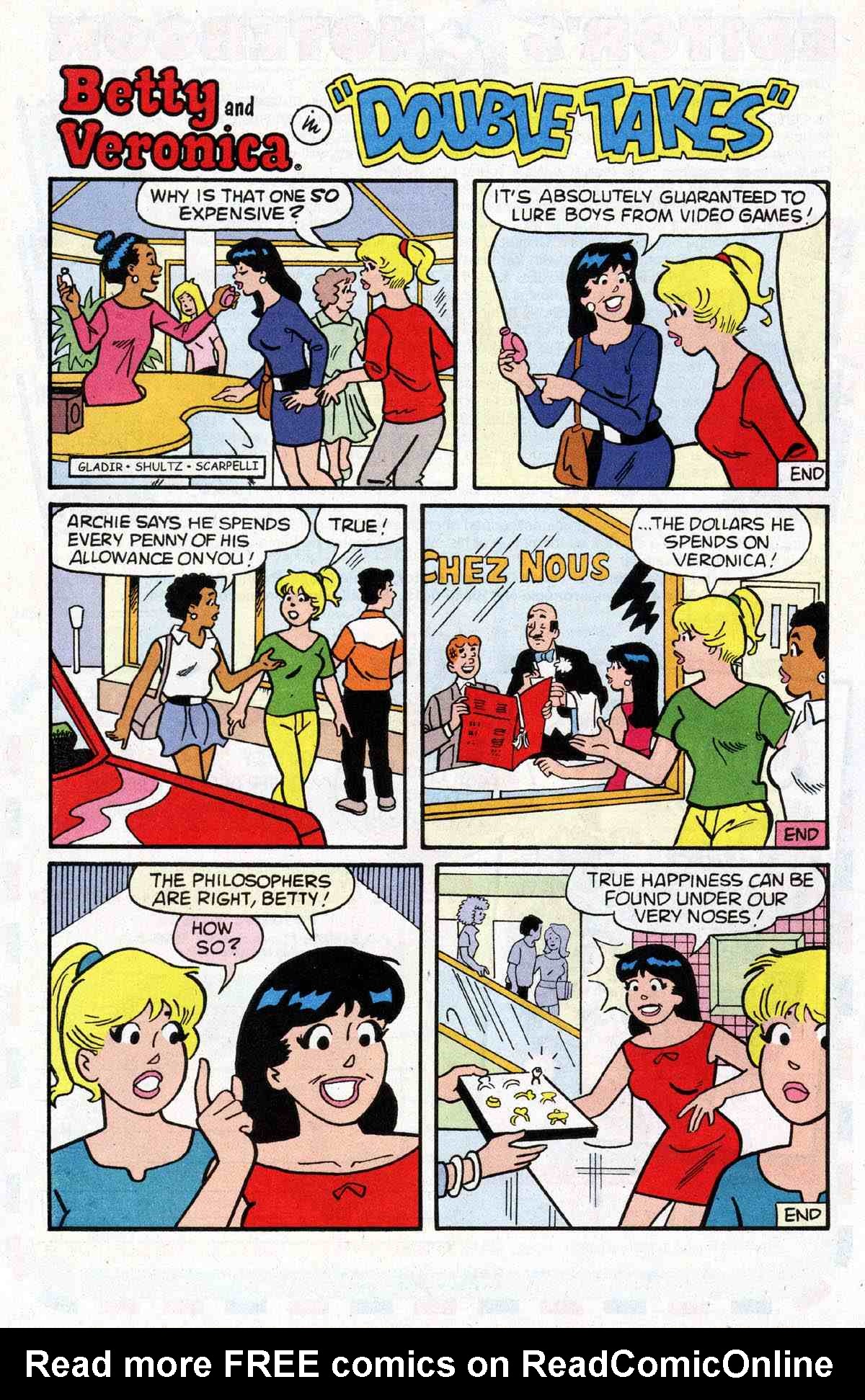 Read online Archie's Girls Betty and Veronica comic -  Issue #184 - 23