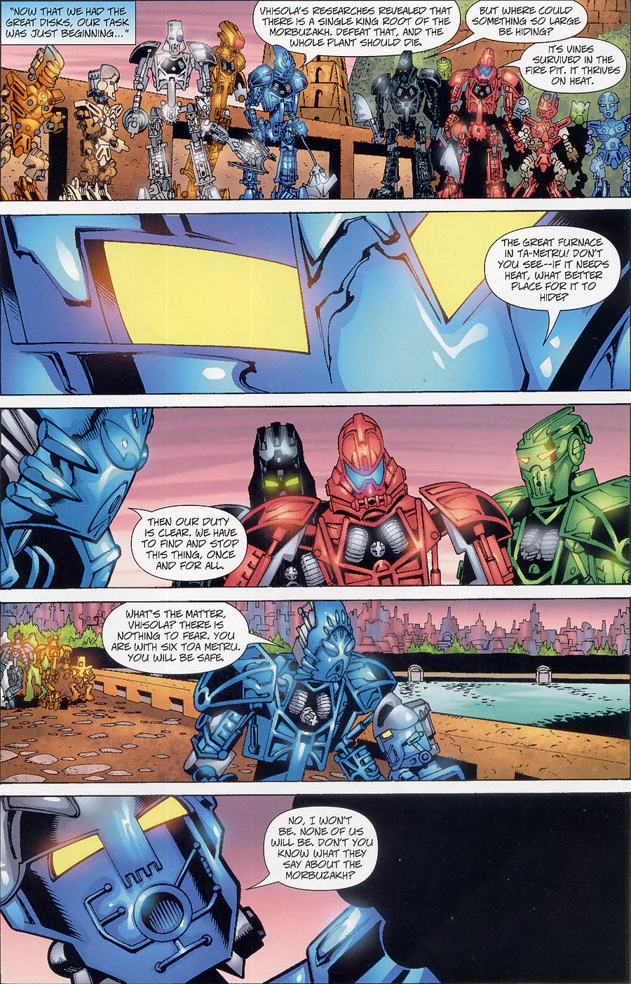 Read online Bionicle comic -  Issue #17 - 15