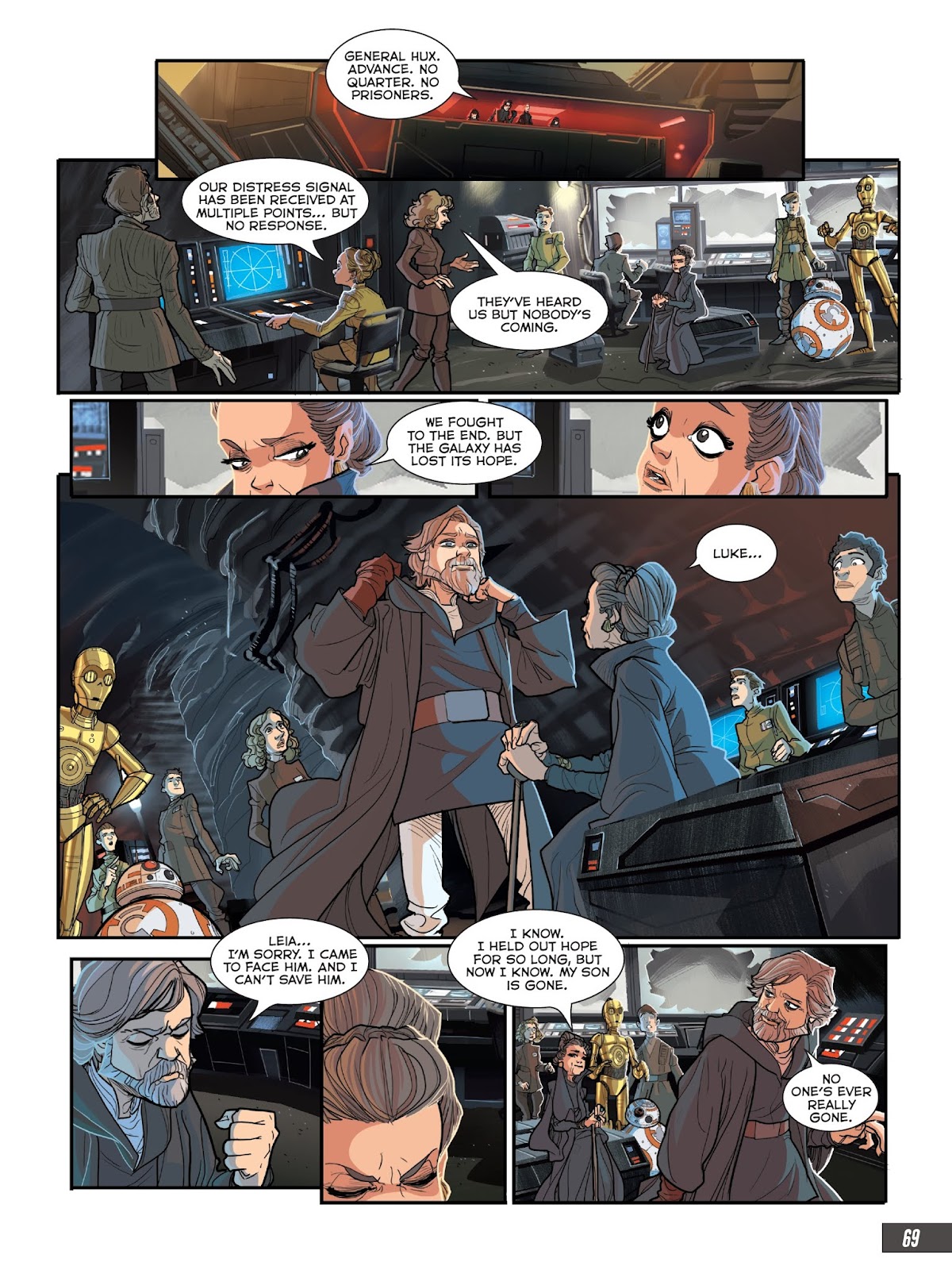 Star Wars: The Last Jedi Graphic Novel Adaptation issue TPB - Page 71
