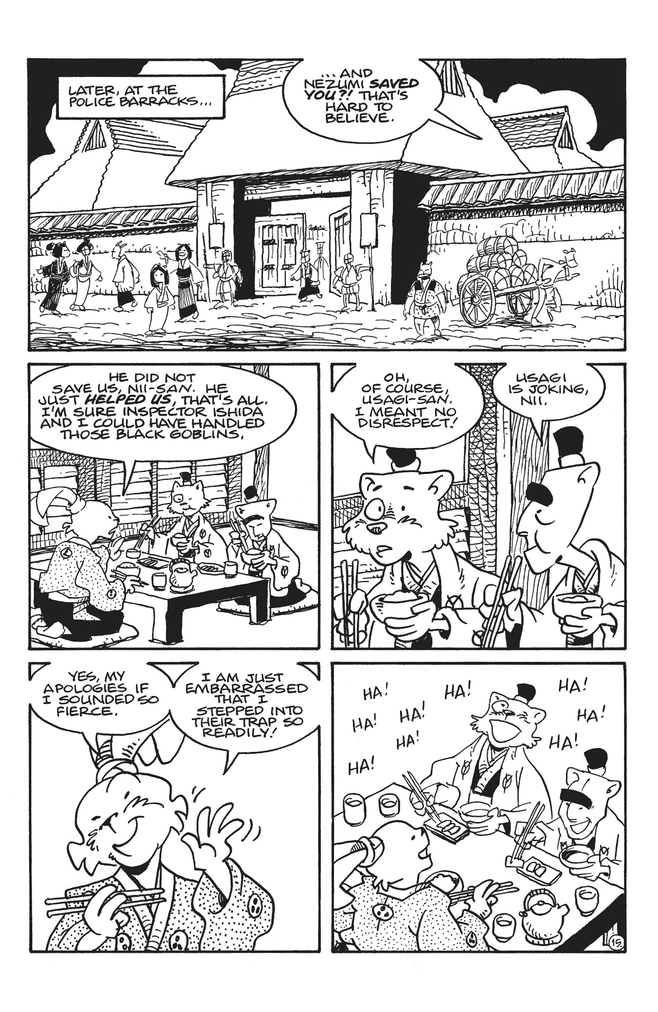 Read online Usagi Yojimbo (1996) comic -  Issue #164 - 17