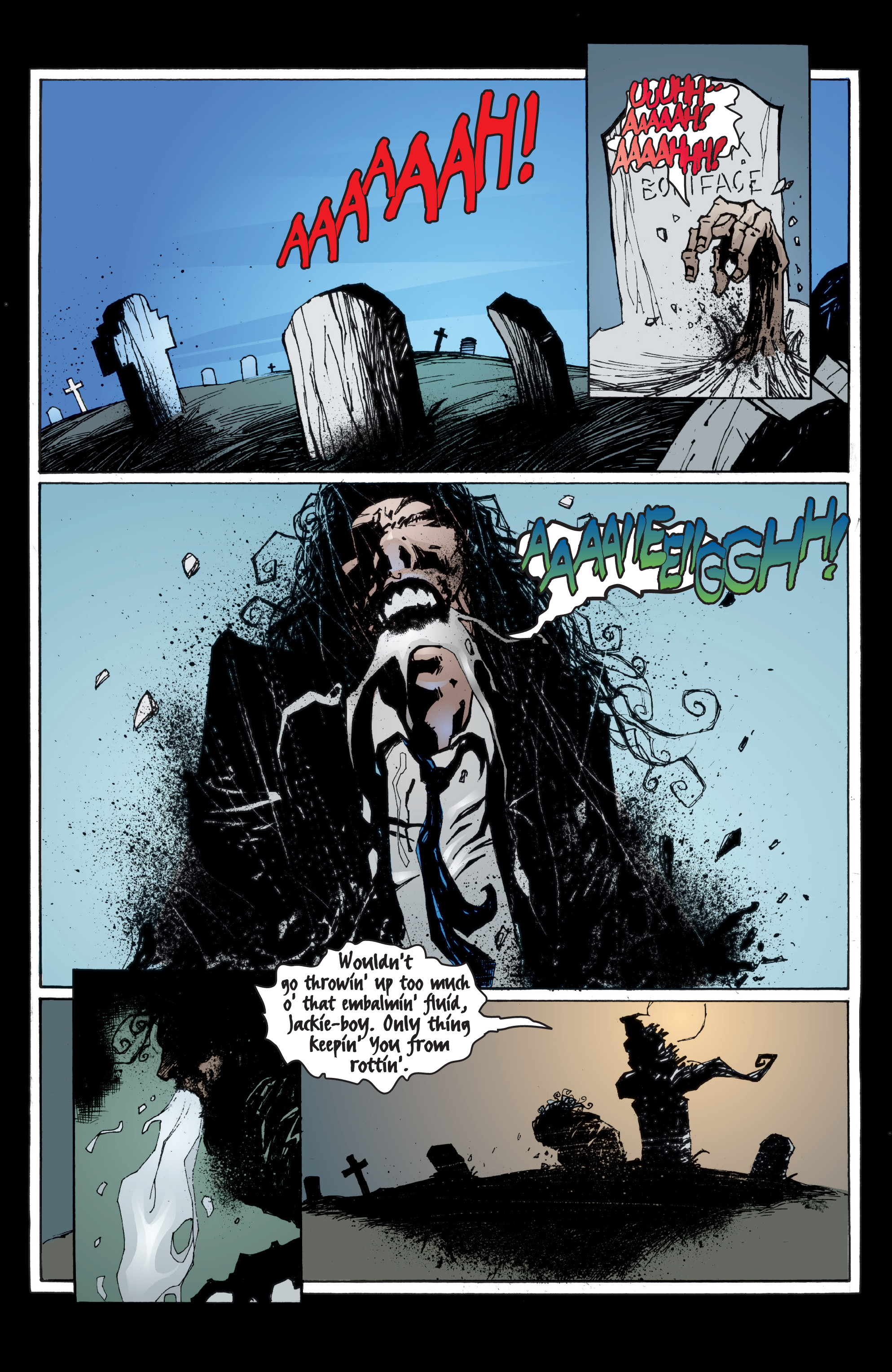 Read online Shadowman by Garth Ennis & Ashley Wood comic -  Issue # TPB - 94