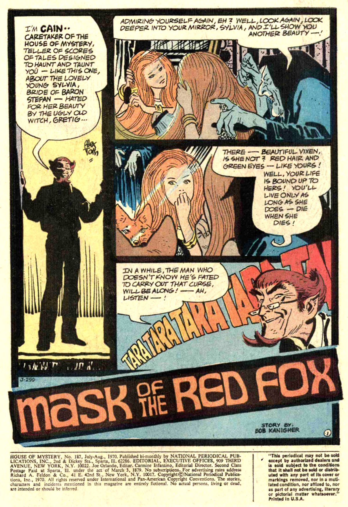 Read online House of Mystery (1951) comic -  Issue #187 - 3
