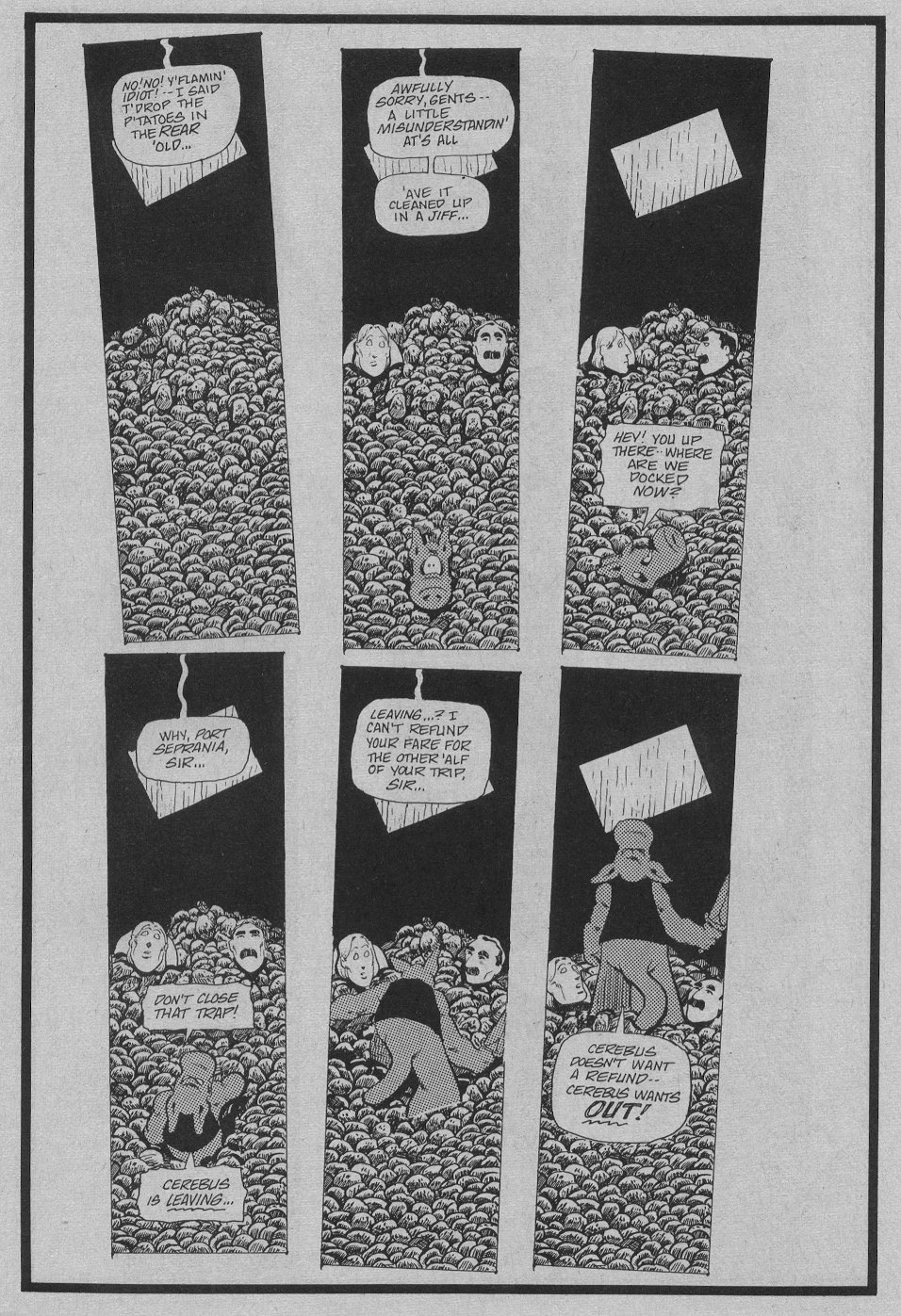 Read online Cerebus comic -  Issue #51 - 21