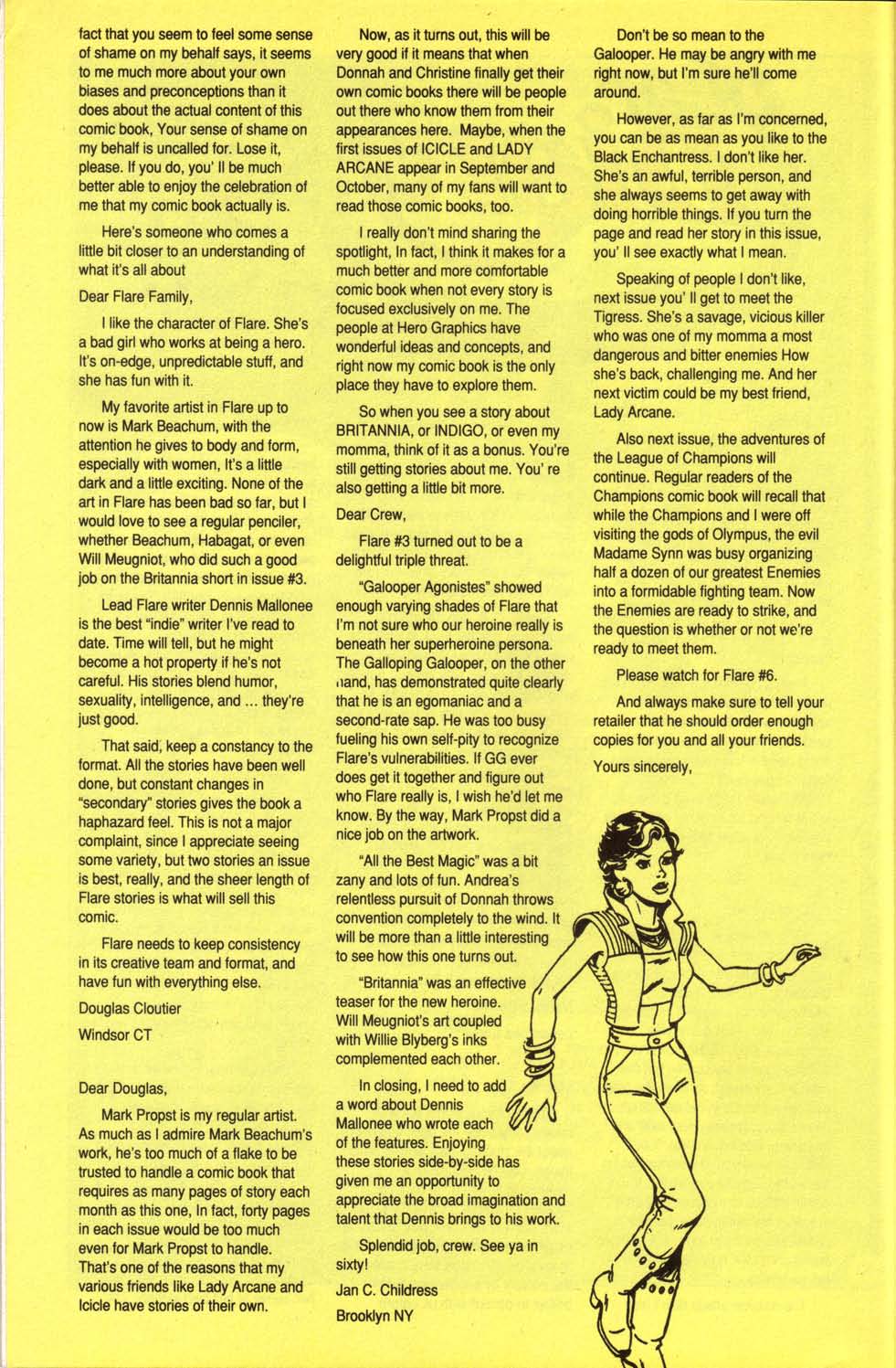 Read online Flare (1990) comic -  Issue #5 - 38