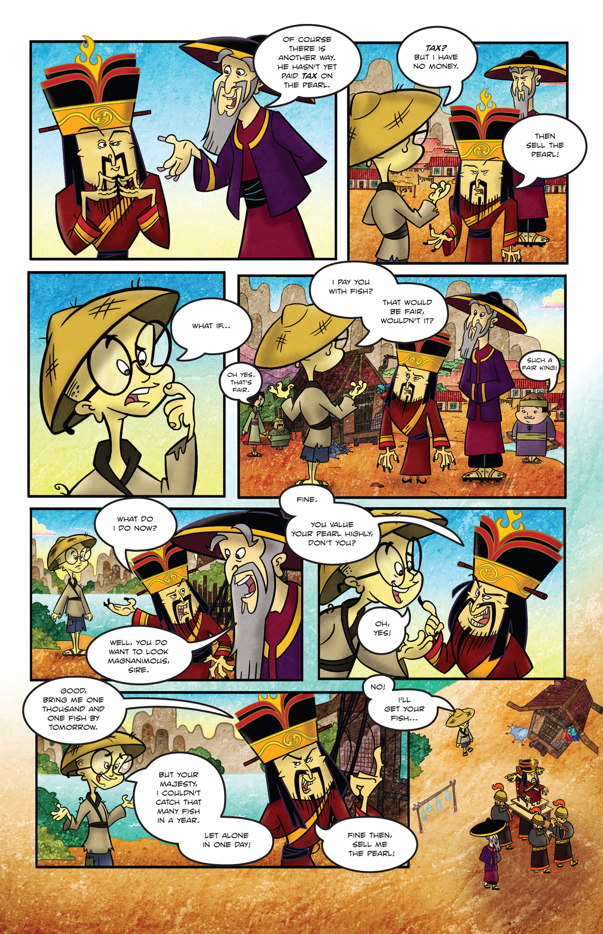 Read online 1001 Nights comic -  Issue #1 - 10