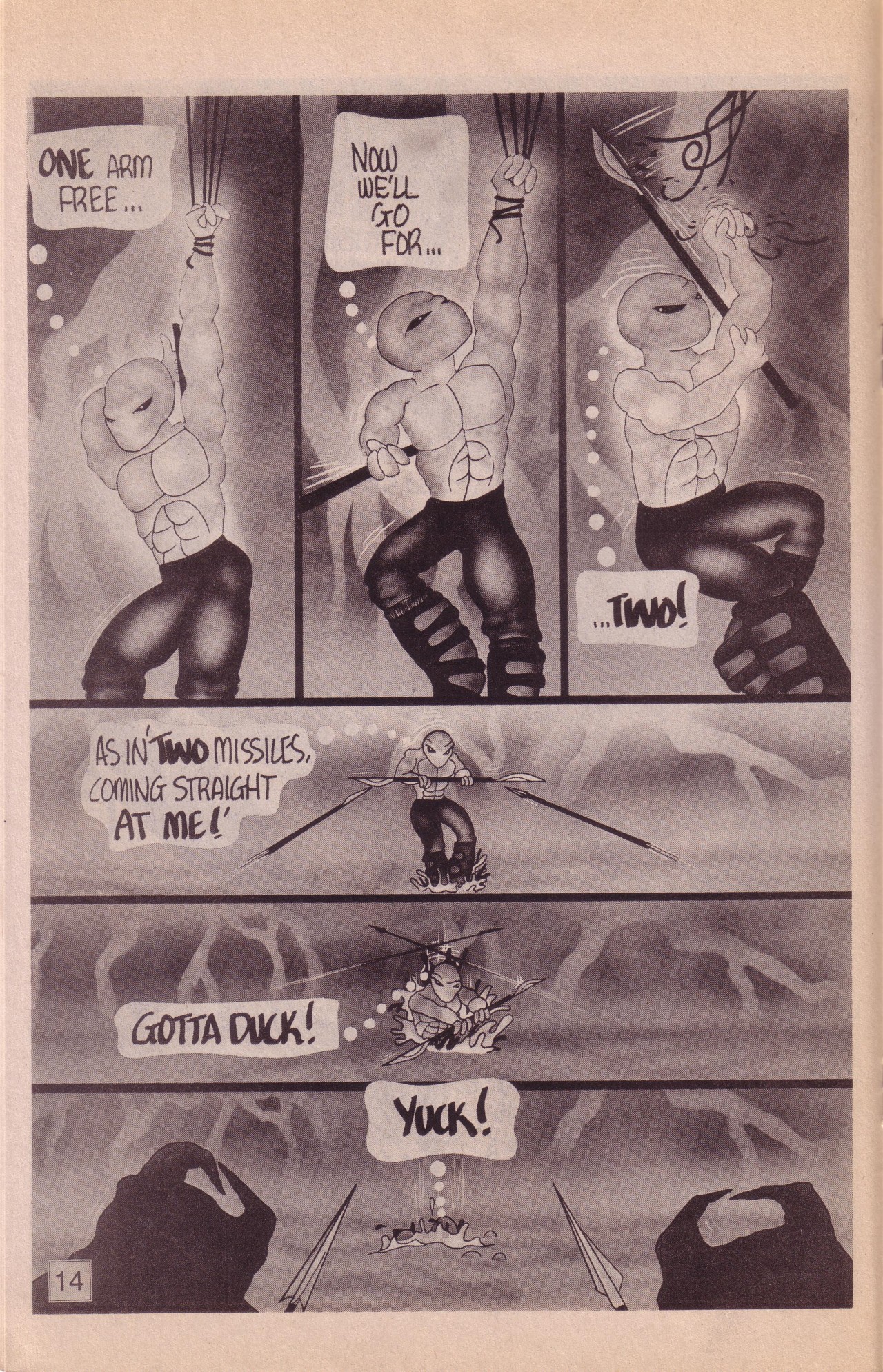 Read online Zen Intergalactic Ninja comic -  Issue #1 - 16