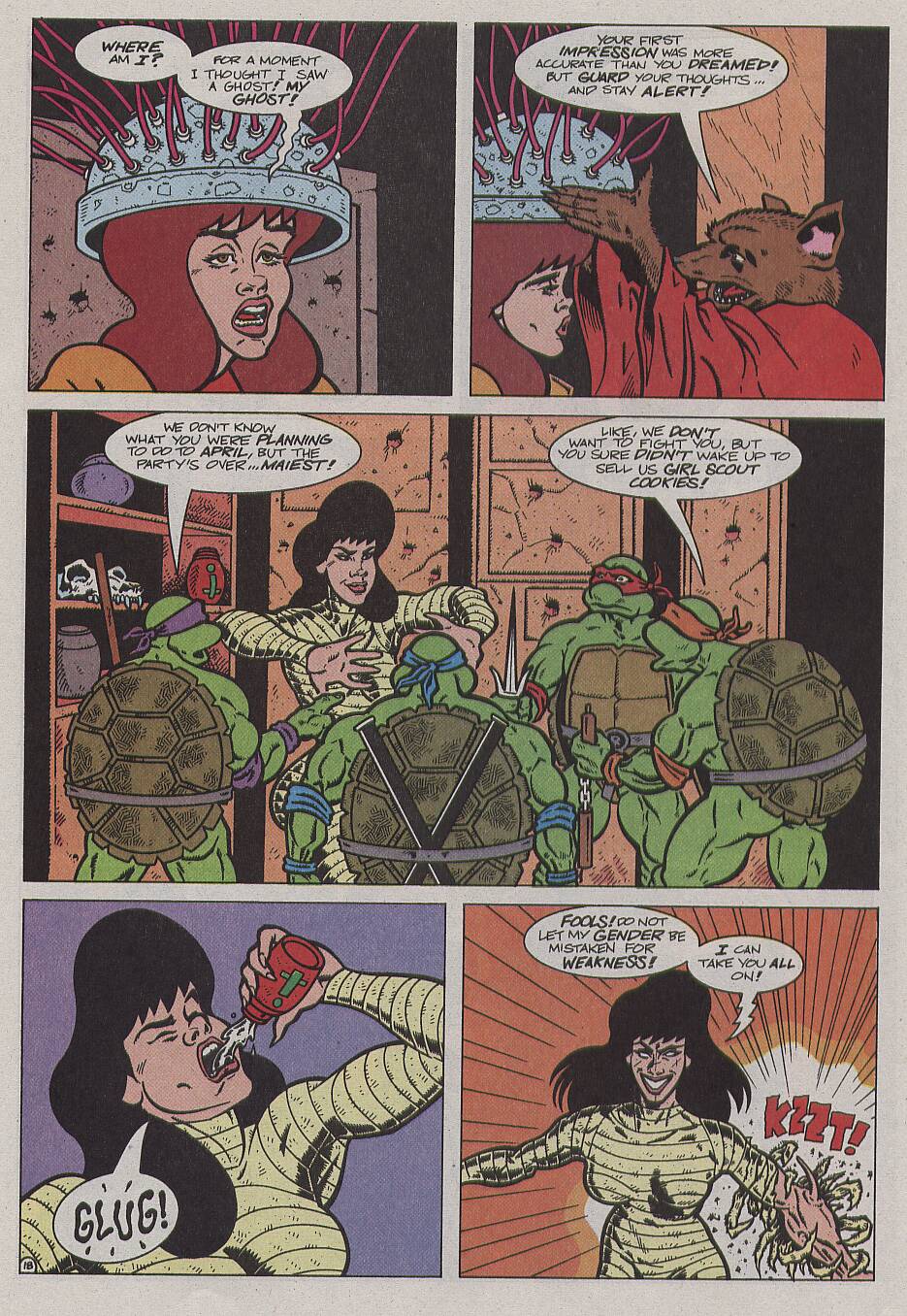 Read online Teenage Mutant Ninja Turtles Presents: April O'Neil (May East Saga) comic -  Issue #1 - 19