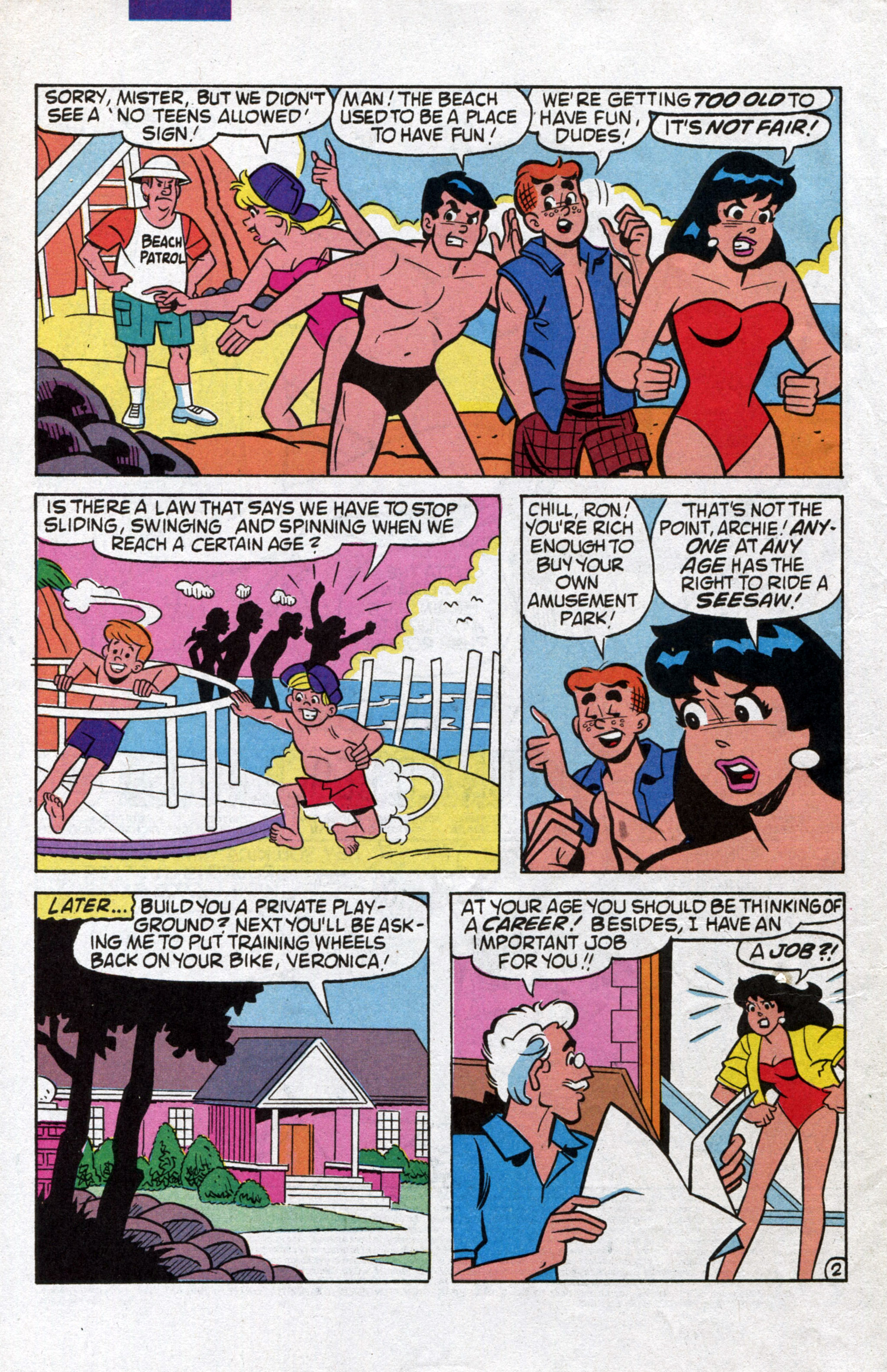 Read online Veronica comic -  Issue #31 - 4