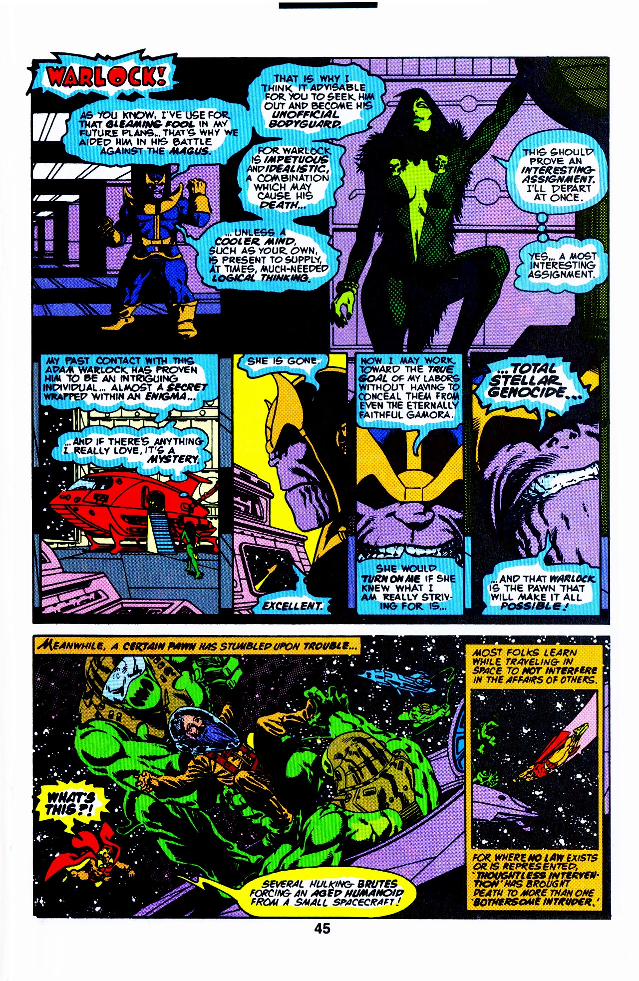 Read online Warlock (1992) comic -  Issue #4 - 47