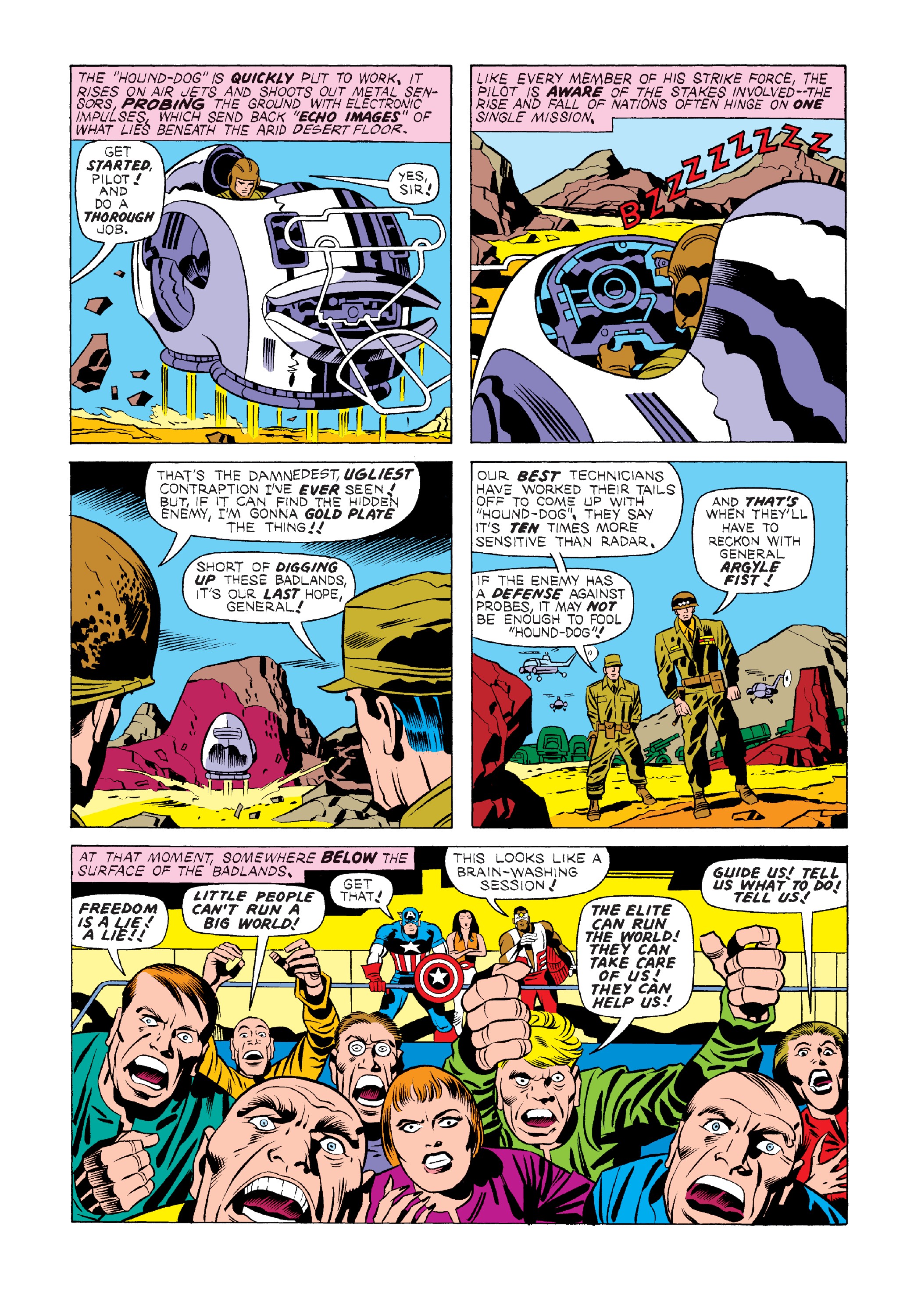 Read online Marvel Masterworks: Captain America comic -  Issue # TPB 10 (Part 1) - 56