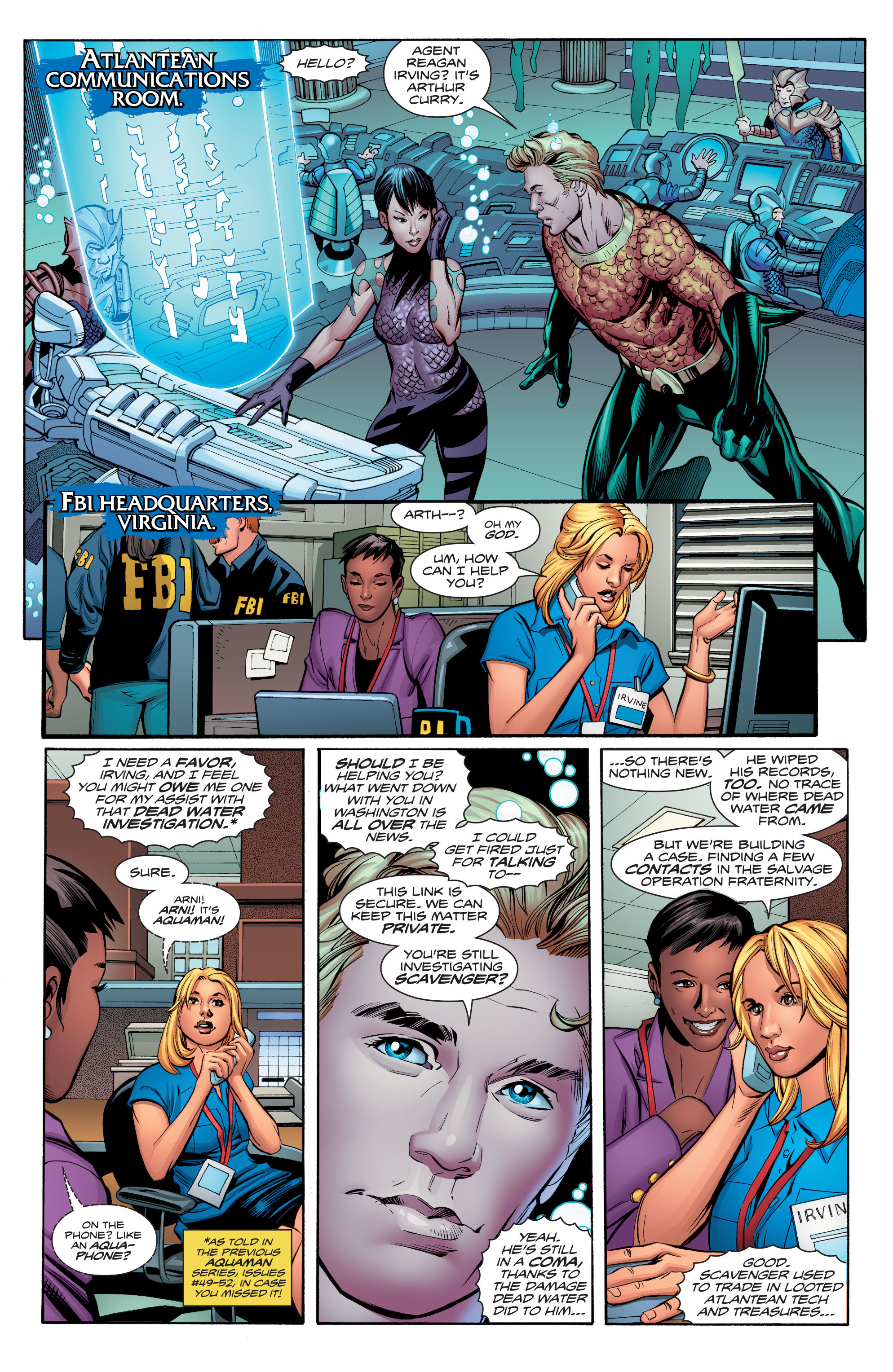 Read online Aquaman (2016) comic -  Issue #7 - 19