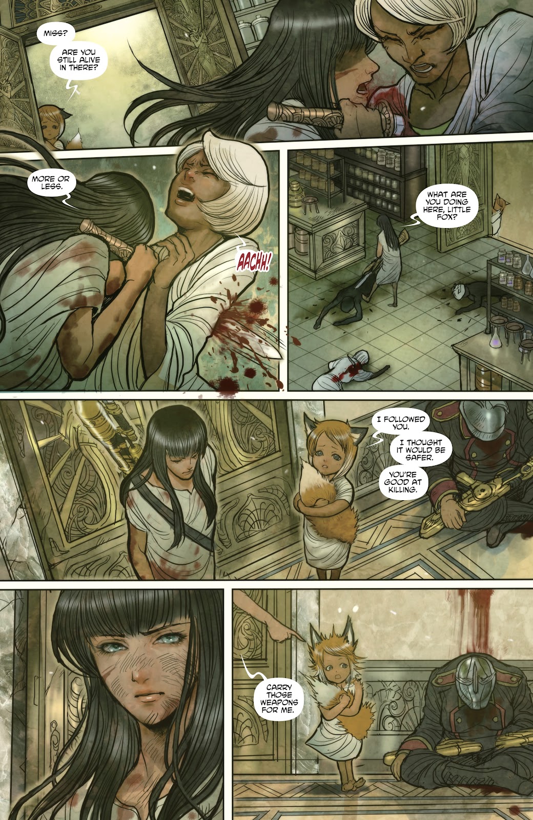 Monstress issue 1 - Page 41