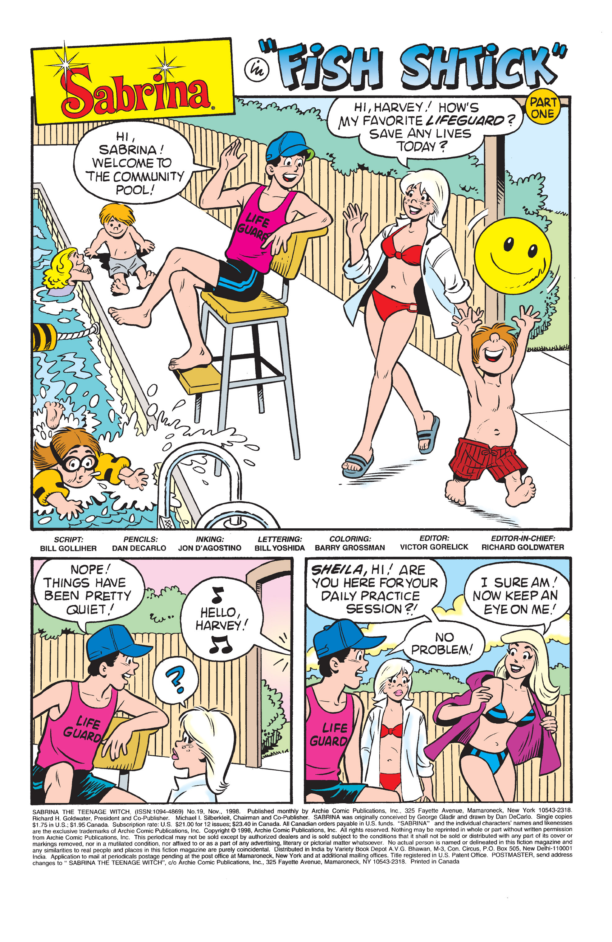 Read online Sabrina the Teenage Witch (1997) comic -  Issue #18 - 2