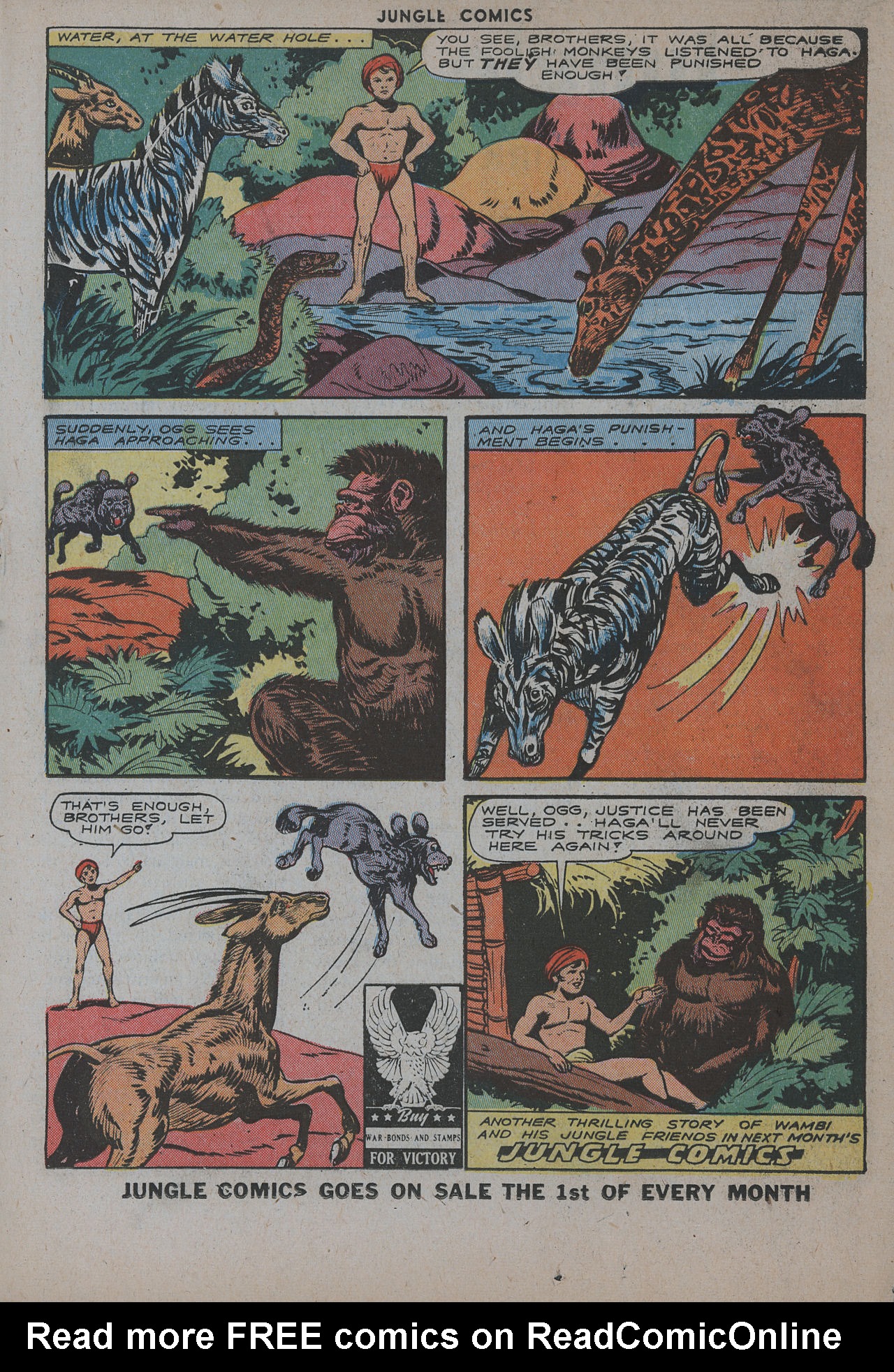 Read online Jungle Comics comic -  Issue #48 - 35