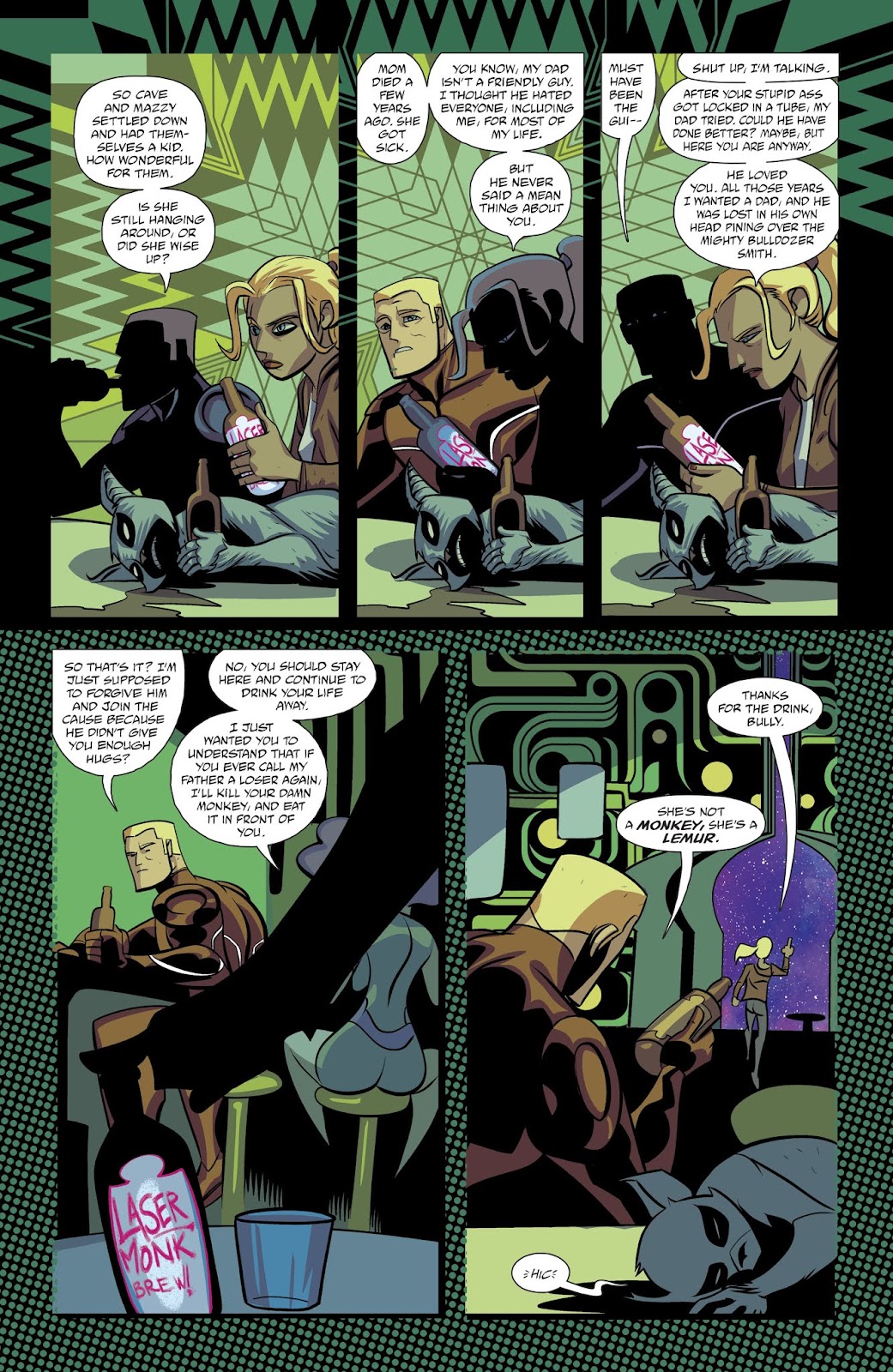 Cave Carson Has An Interstellar Eye issue 6 - Page 11