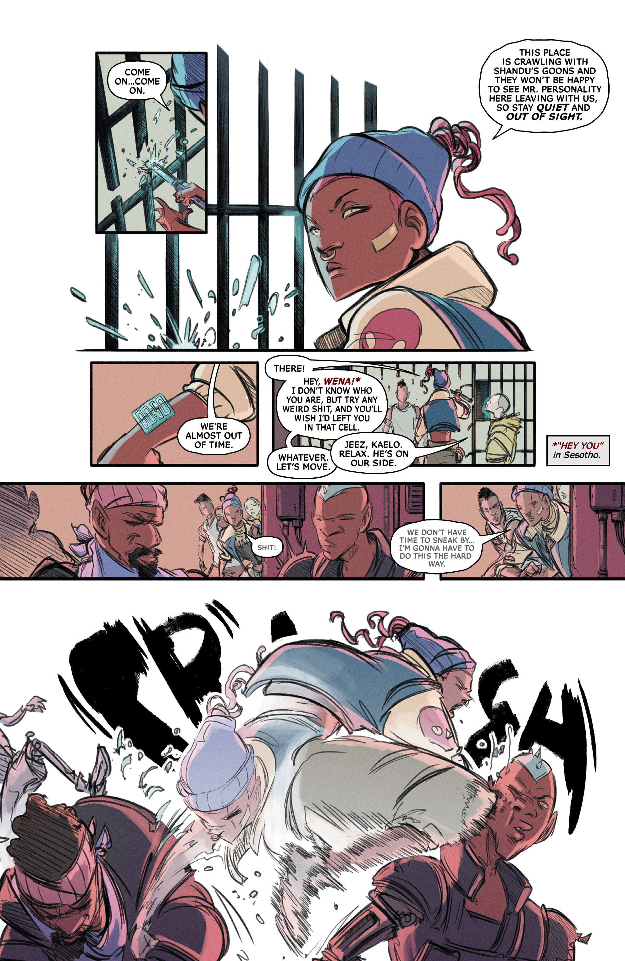 Read online Land of the Living Gods comic -  Issue #5 - 8