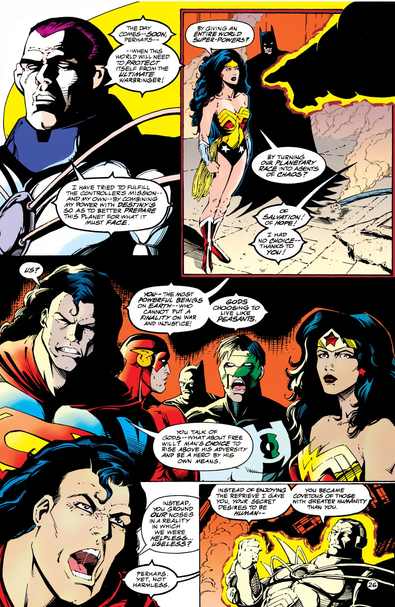 Read online JLA: A Midsummer's Nightmare: The Deluxe Edition comic -  Issue # TPB - 112
