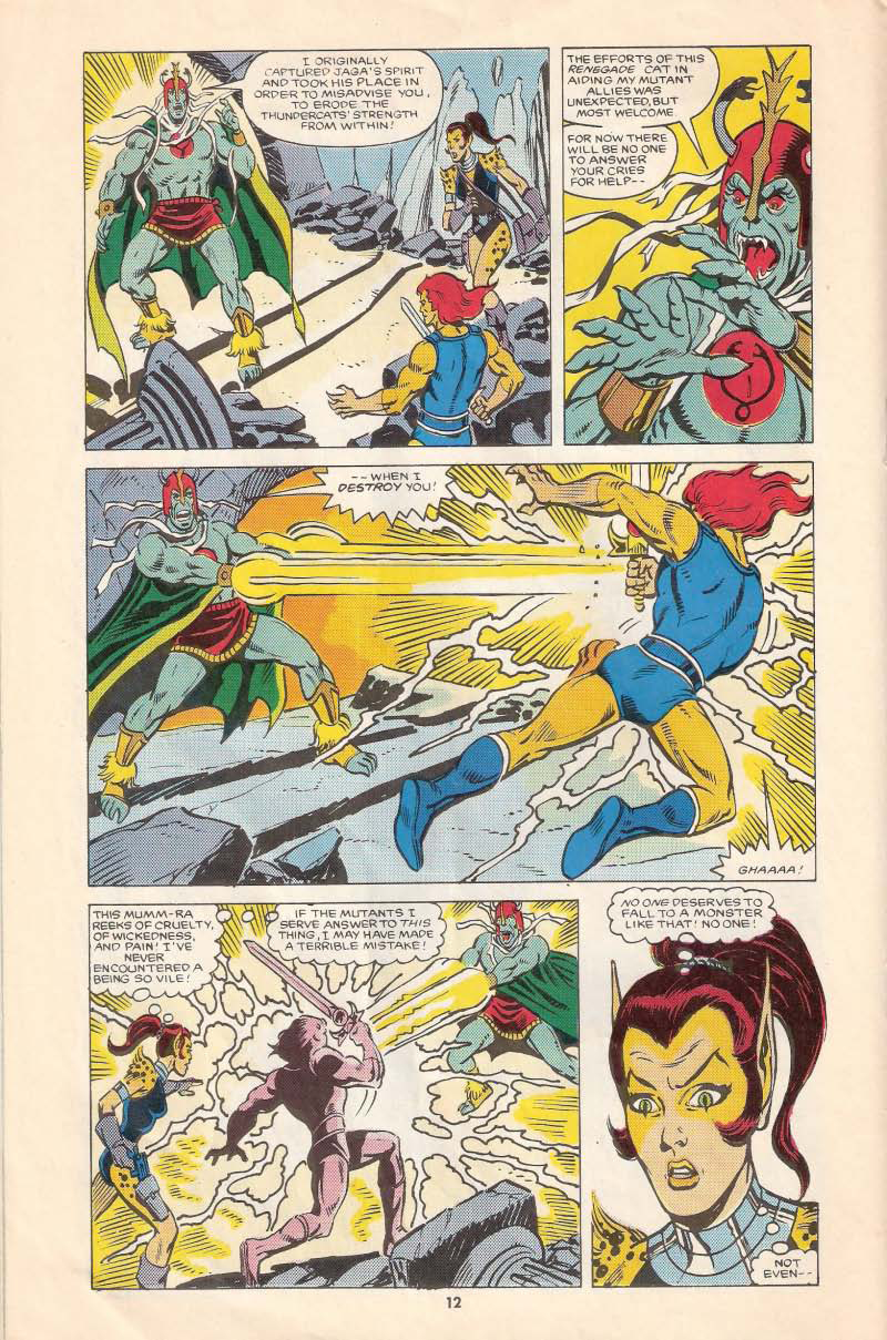 Read online ThunderCats (1987) comic -  Issue #4 - 11