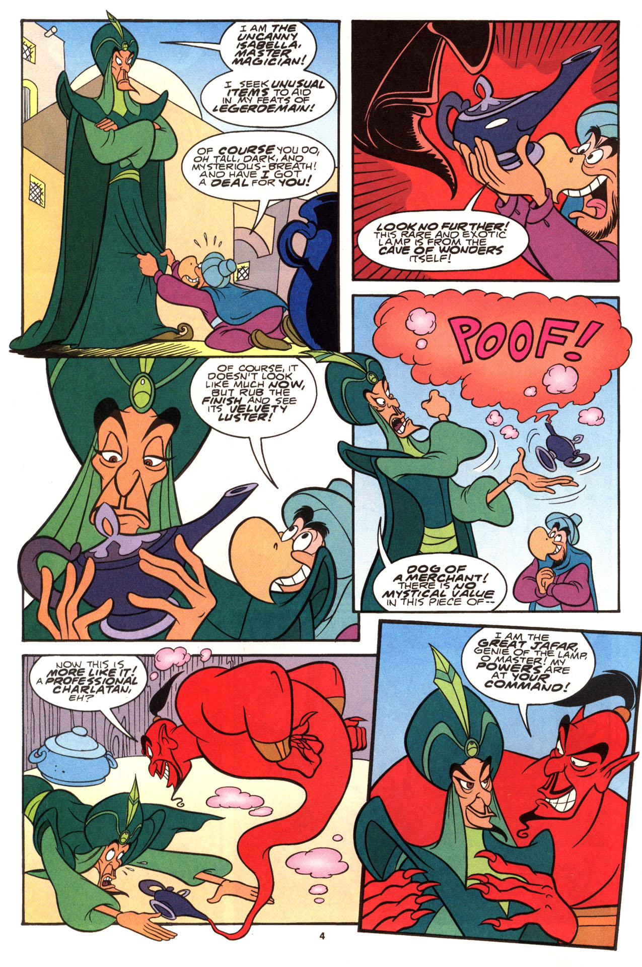 Read online The Return of Disney's Aladdin comic -  Issue #2 - 6