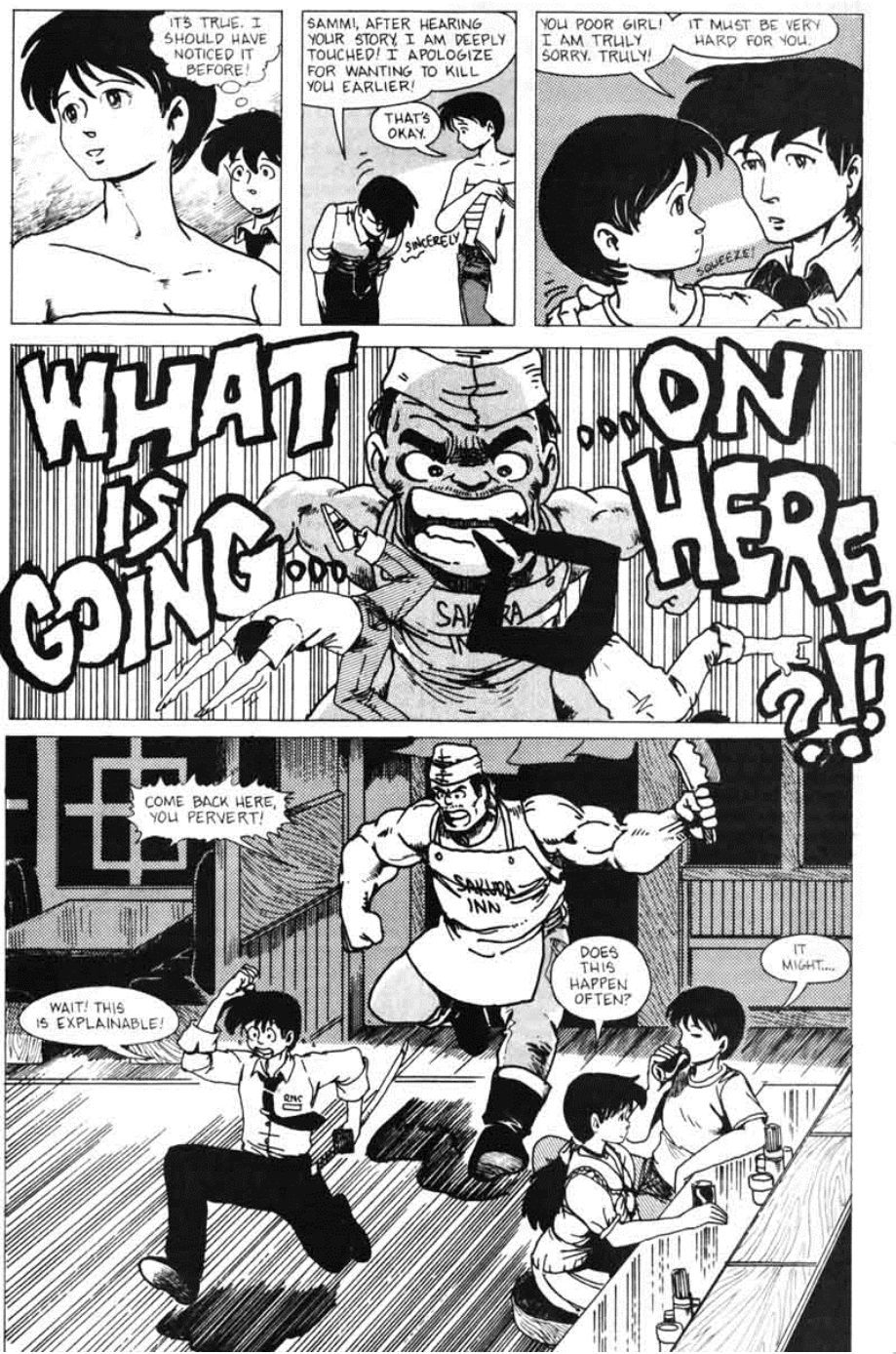 Read online Ninja High School (1986) comic -  Issue #6 - 31